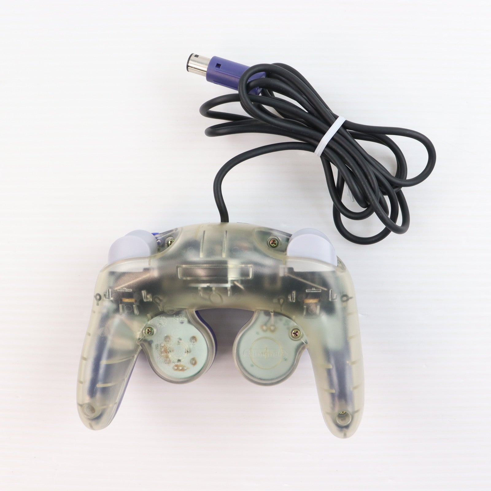 【中古即納】[ACC][GC] ニンテンドー ゲームキューブ コントローラ バイオレット&クリア 任天堂(DOL-003)(20011121)