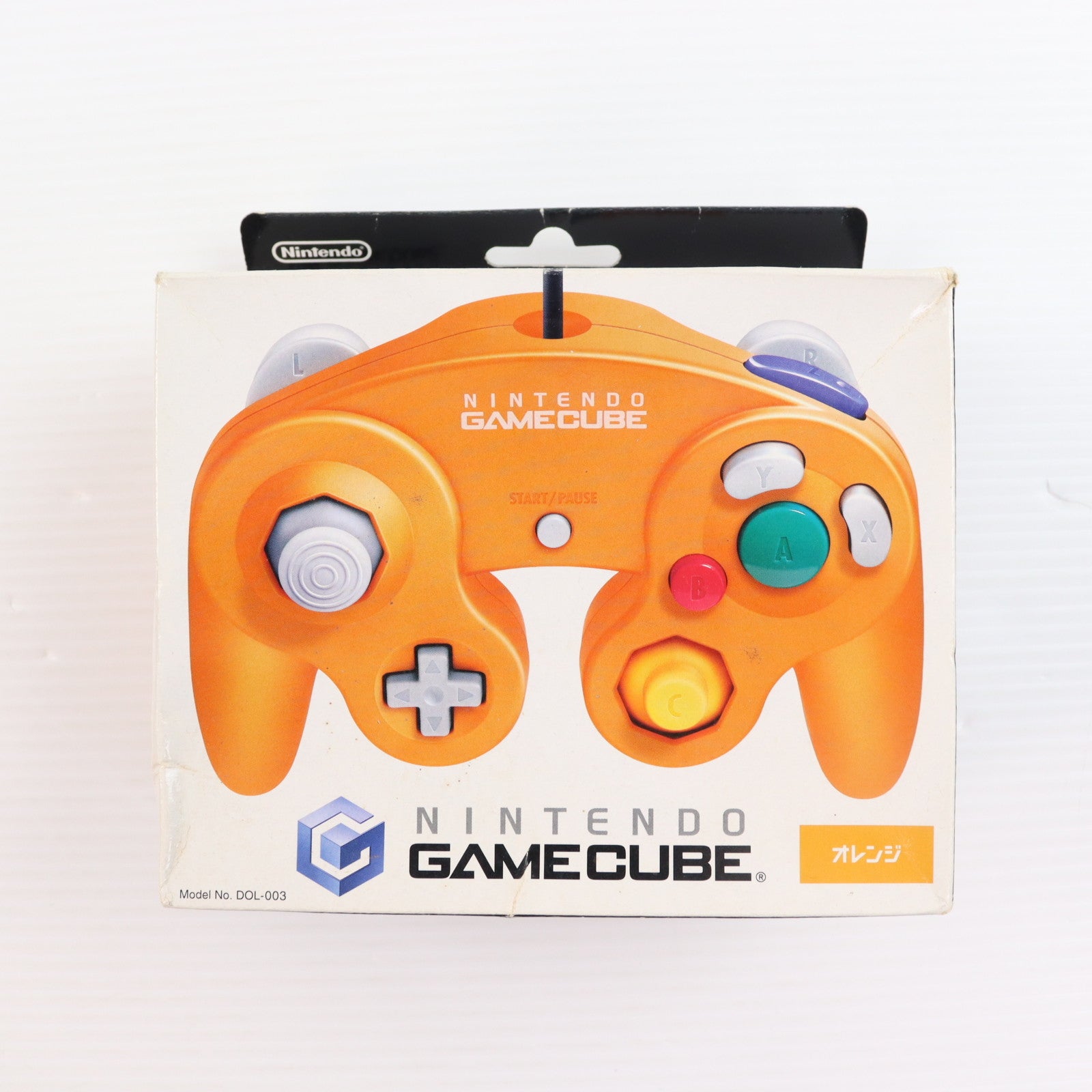 【中古即納】[ACC][GC] ニンテンドー ゲームキューブ コントローラ オレンジ 任天堂(DOL-A-CO)(20011121)
