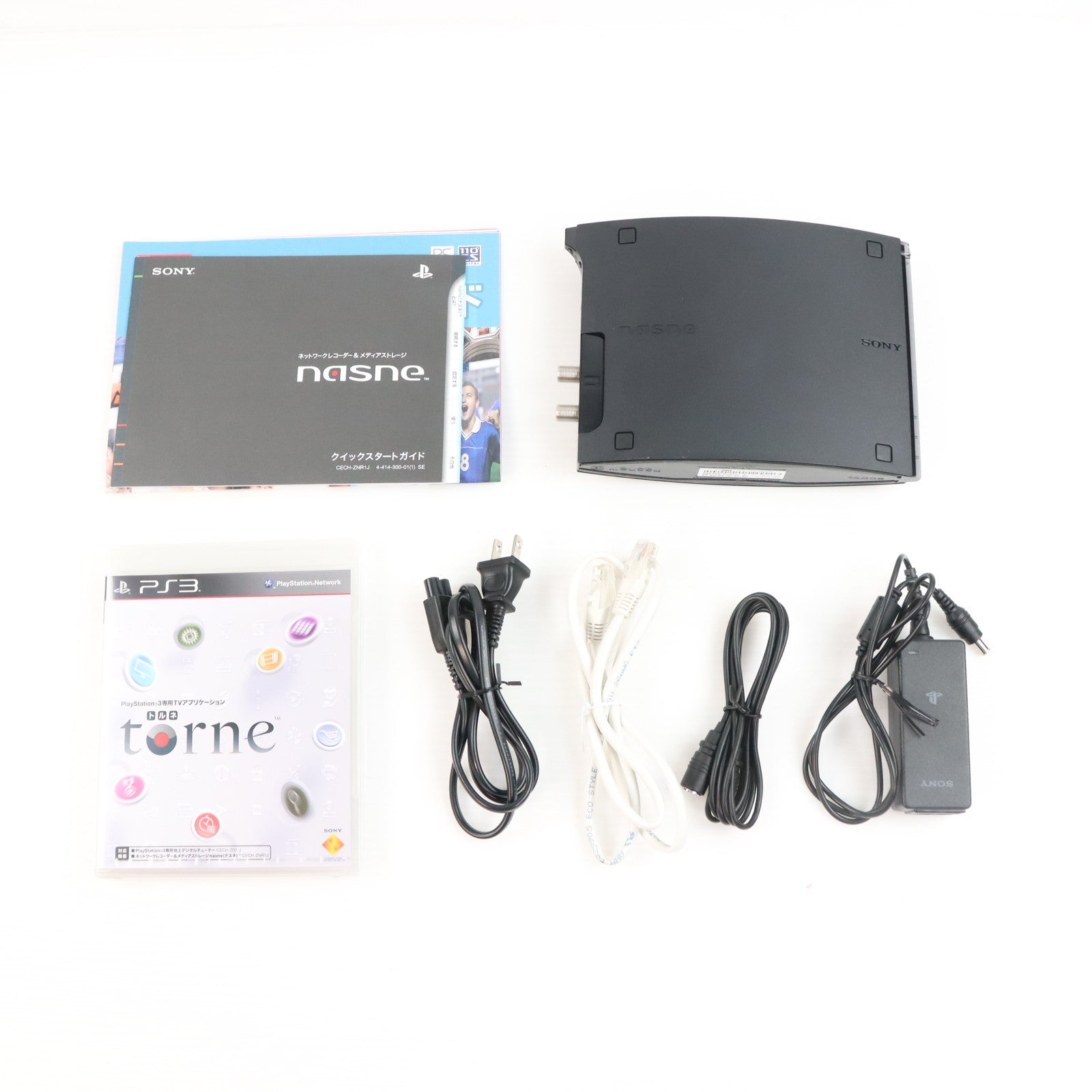 【中古即納】[ACC][PS3] ネットワークレコーダー&メディアストレージ nasne(ナスネ) 500GBモデル SCE(CECH-ZNR1J)(20120830)