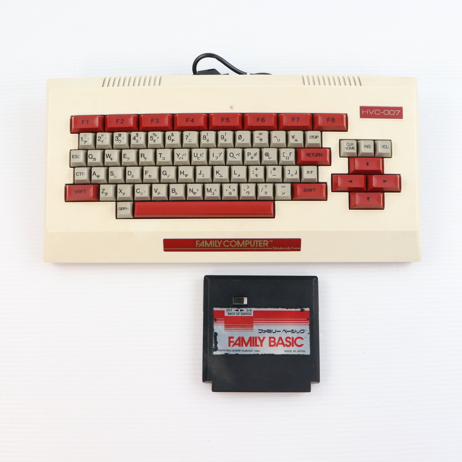 【中古即納】[ACC][FC] ファミリーコンピューター専用 ファミリーベーシック(FAMILY BASIC) 任天堂(HVC-BS)(19840621)