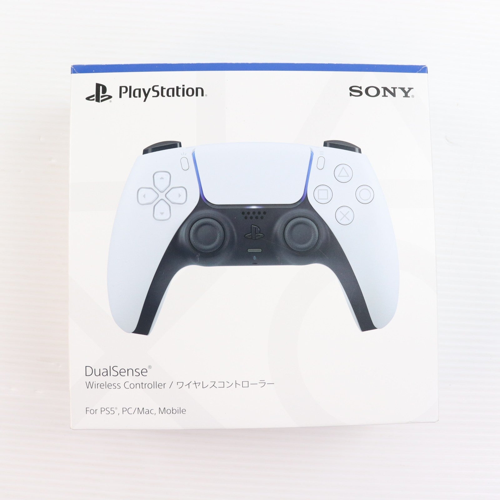 【中古即納】[ACC][PS5] DualSense(デュアルセンス) ワイヤレスコントローラー SIE(CFI-ZCT1J)(20201112)