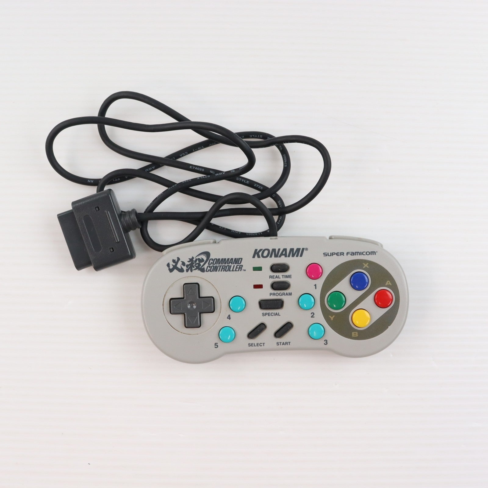 【中古即納】[ACC][SFC] 必殺コマンドコントローラー 任天堂ライセンス商品 コナミ(RU009)(19930920)
