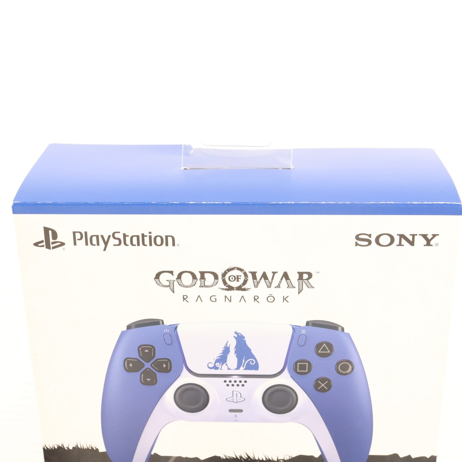 【中古即納】[ACC][PS5] DualSense&trade;(デュアルセンス) ワイヤレスコントローラー 『ゴッド・オブ・ウォー ラグナロク』 リミテッドエディション SIE(CFI-ZCT1JZ1)(20221109)