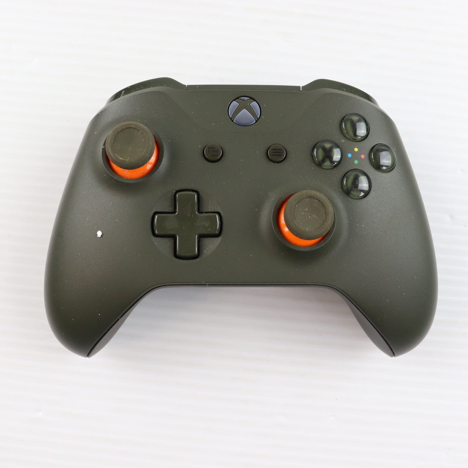 【中古即納】[ACC][XboxOne] Xbox ワイヤレスコントローラー グリーン/オレンジ マイクロソフト(WL3-00037)(20170216)