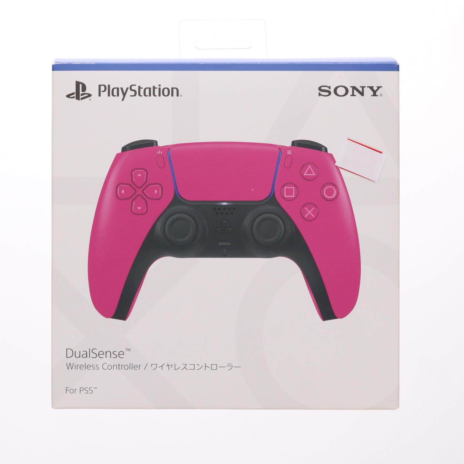 【中古即納】[ACC][PS5] DualSense(デュアルセンス) ワイヤレスコントローラー ノヴァ ピンク SIE(CFI-ZCT1J03)(20220114)