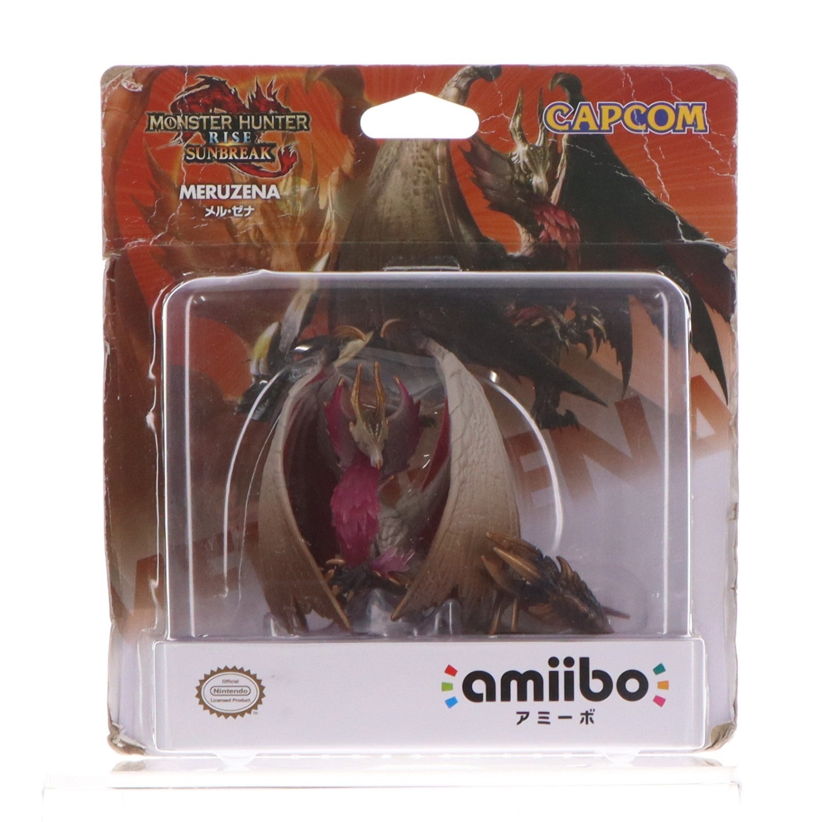 【中古即納】[ACC][Switch] amiibo(アミーボ) メル・ゼナ 【モンスターハンターライズ:サンブレイク】 (モンスターハンターシリーズ) 任天堂ライセンス商品 カプコン(CSZ-4394MH2200)(20220630)