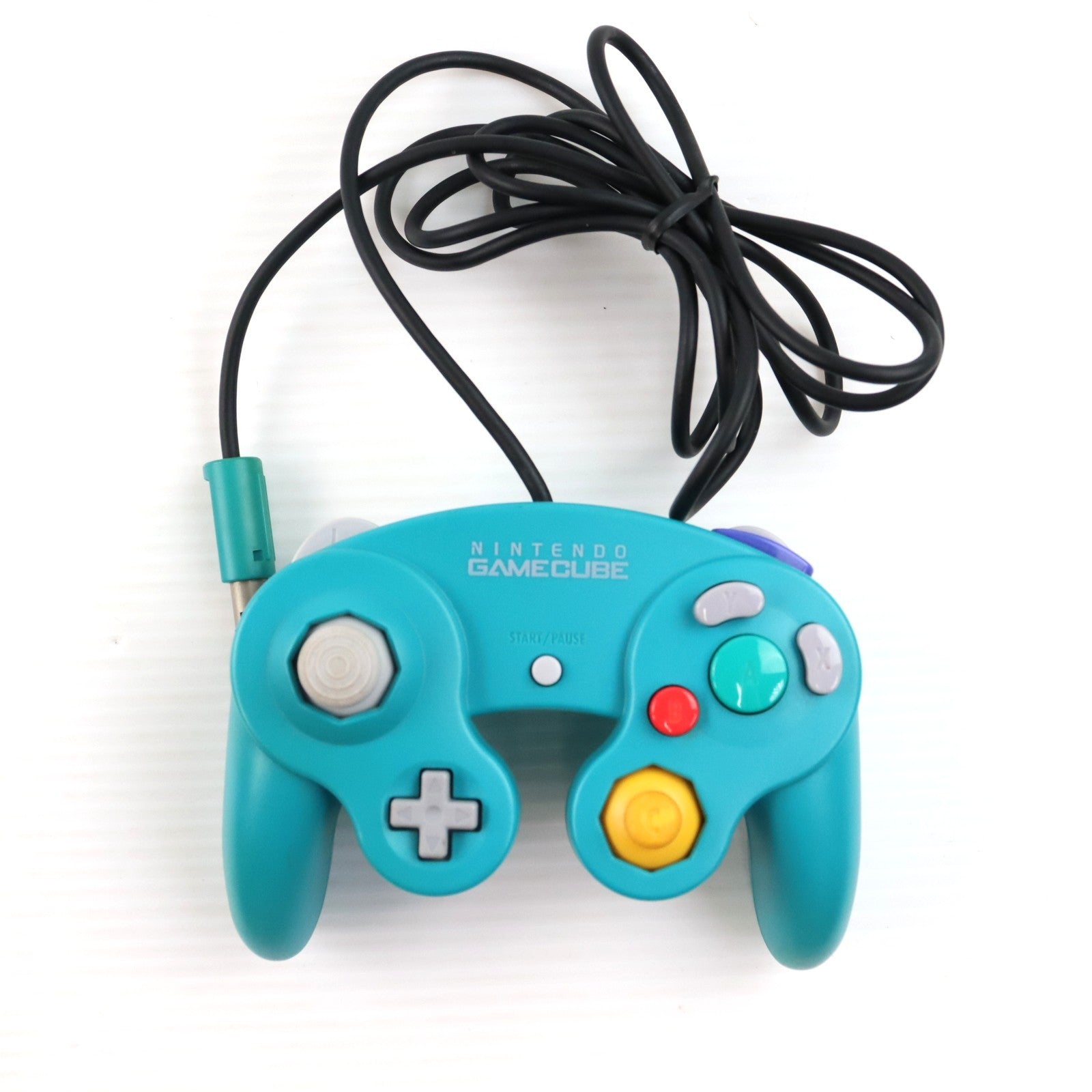 【中古即納】[ACC][GC] ニンテンドー ゲームキューブ コントローラ エメラルドブルー 任天堂(DOL-A-CEB)(20021205)