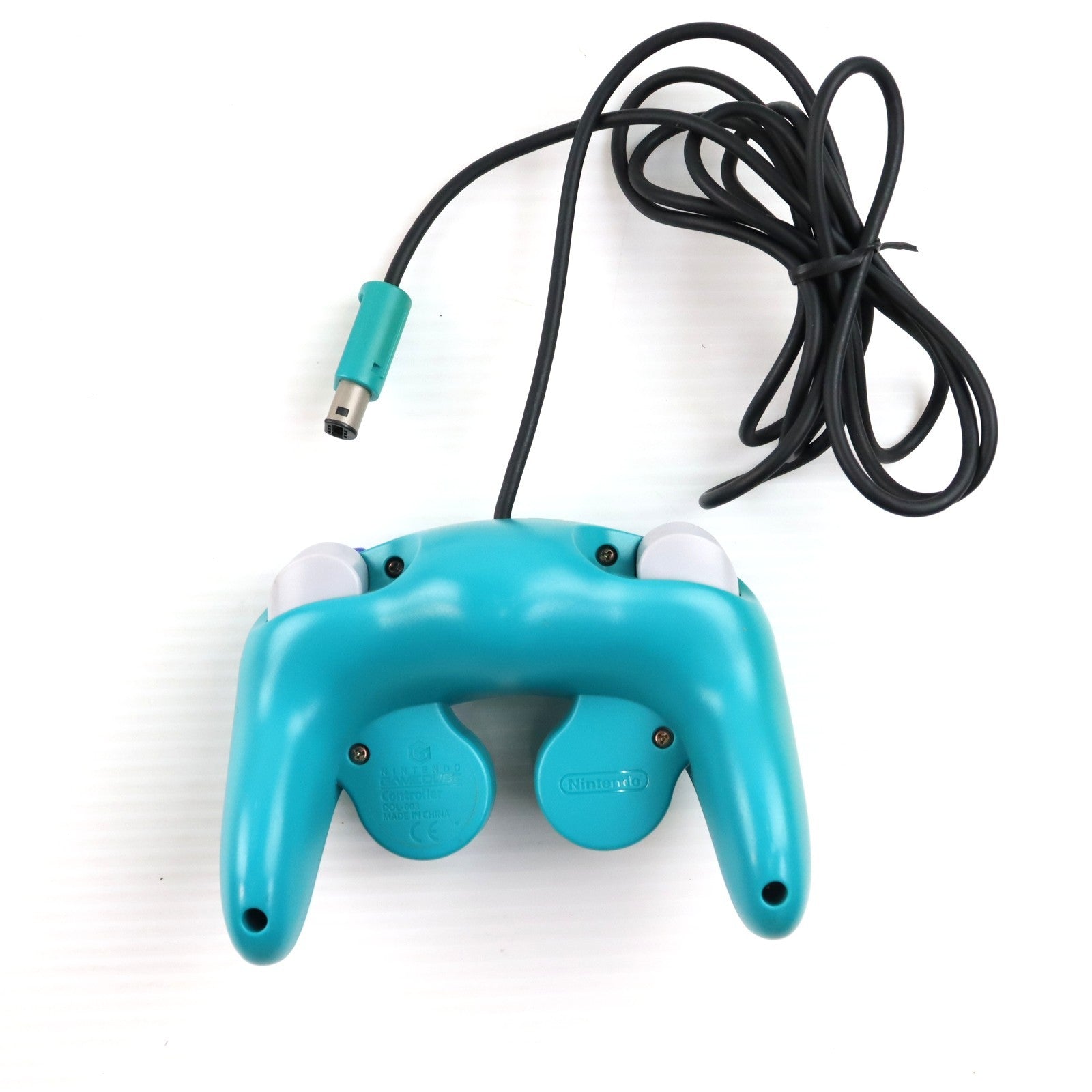【中古即納】[ACC][GC] ニンテンドー ゲームキューブ コントローラ エメラルドブルー 任天堂(DOL-A-CEB)(20021205)