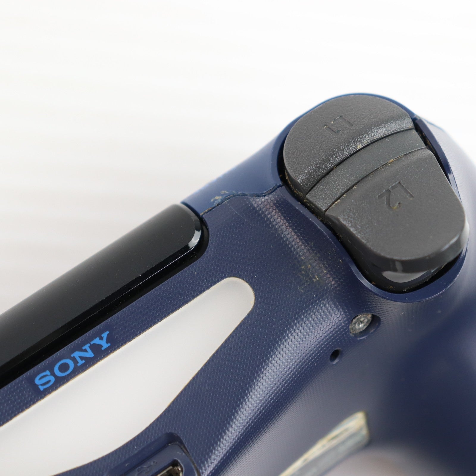 【中古即納】[ACC][PS4] ワイヤレスコントローラー DUALSHOCK4(デュアルショック4) ミッドナイト・ブルー SIE(CUH-ZCT2J22)(20171103)