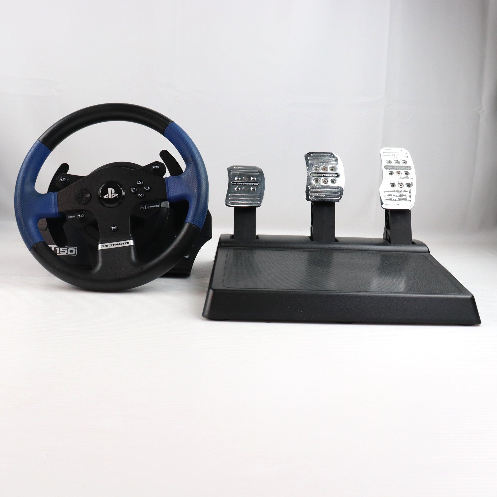 【中古即納】[ACC][PS4] T150 Force Feedback Racing Wheel(フォースフィードバックレーシングホイール) for PlayStation4/PlayStation3 MSY(20151225)