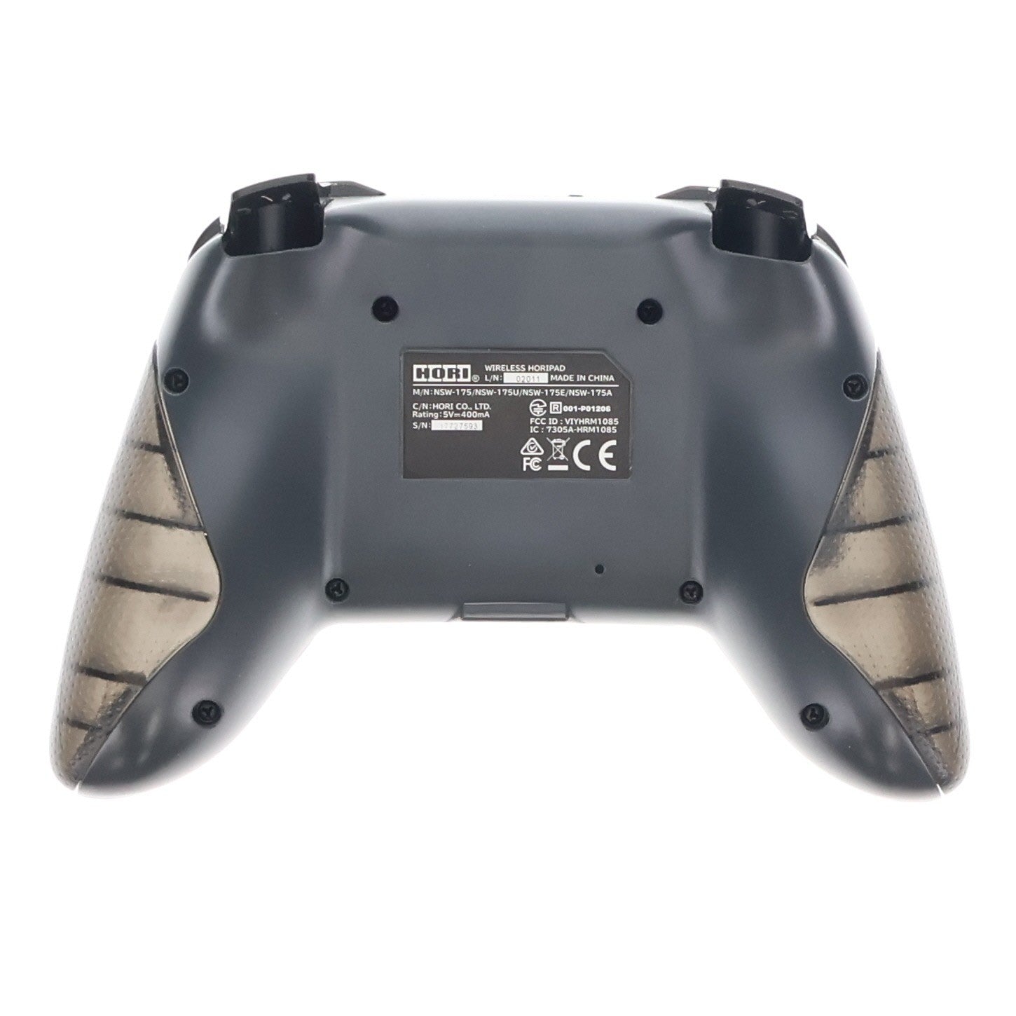 【中古即納】[ACC][Switch] ワイヤレスホリパッド for Nintendo Switch(ニンテンドースイッチ) グレー 任天堂ライセンス商品 HORI(NSW-175)(20190531)