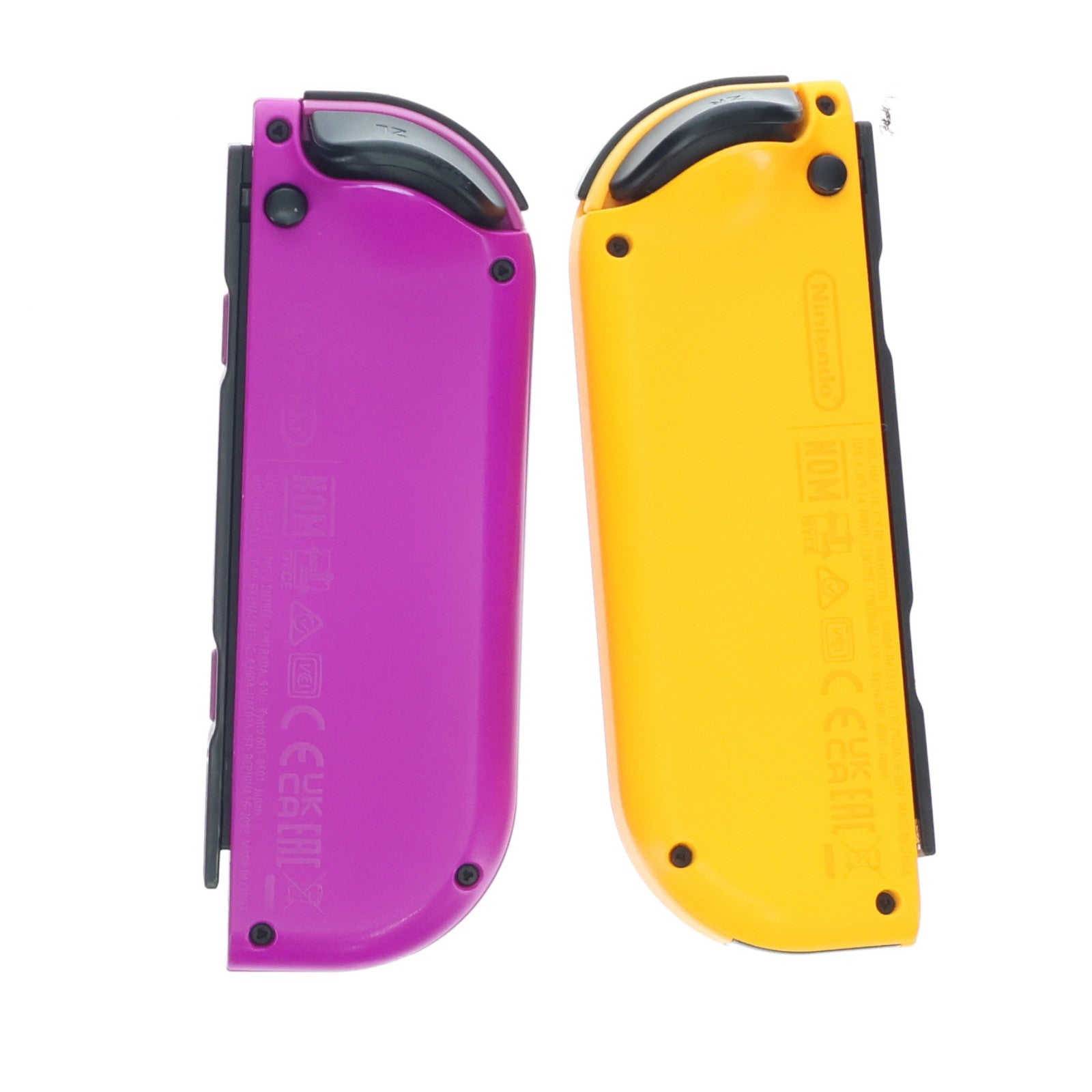 【中古即納】[ACC][Switch] Joy-Con(L) ネオンパープル/(R) ネオンオレンジ(ジョイコンL ネオンパープル/R ネオンオレンジ) 任天堂(HAC-A-JAQAA)(20191004)