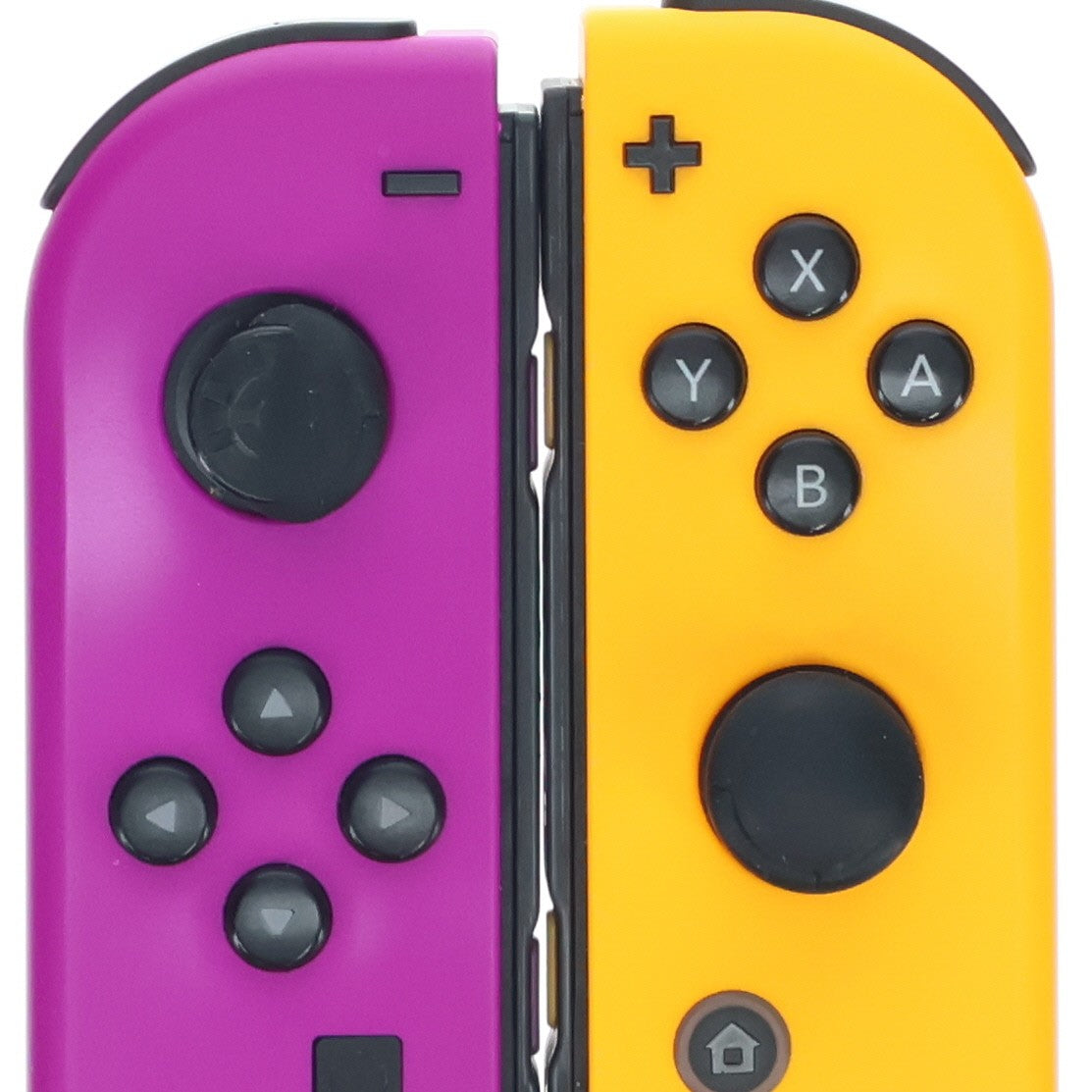 【中古即納】[ACC][Switch] Joy-Con(L) ネオンパープル/(R) ネオンオレンジ(ジョイコンL ネオンパープル/R ネオンオレンジ) 任天堂(HAC-A-JAQAA)(20191004)