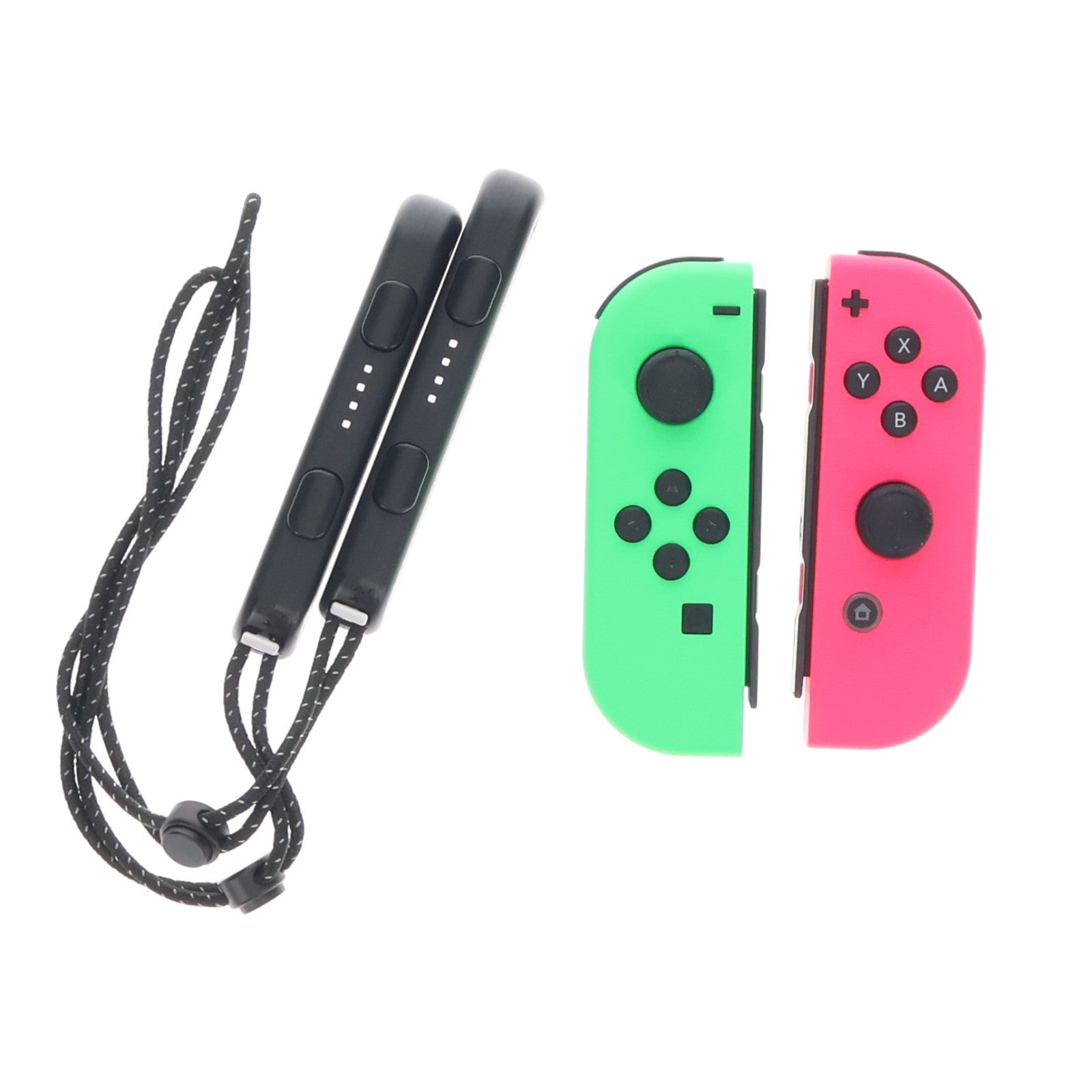 【中古即納】[ACC][Switch] Joy-Con(L) ネオングリーン/(R) ネオンピンク(ジョイコンL ネオングリーン/R ネオンピンク) 任天堂(HAC-A-JAFAA)(20170721)