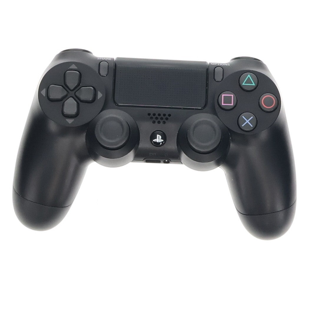 【中古即納】[ACC][PS4] ワイヤレスコントローラー DUALSHOCK4(デュアルショック4) ジェット・ブラック SCE(CUH-ZCT2J)(20160915)