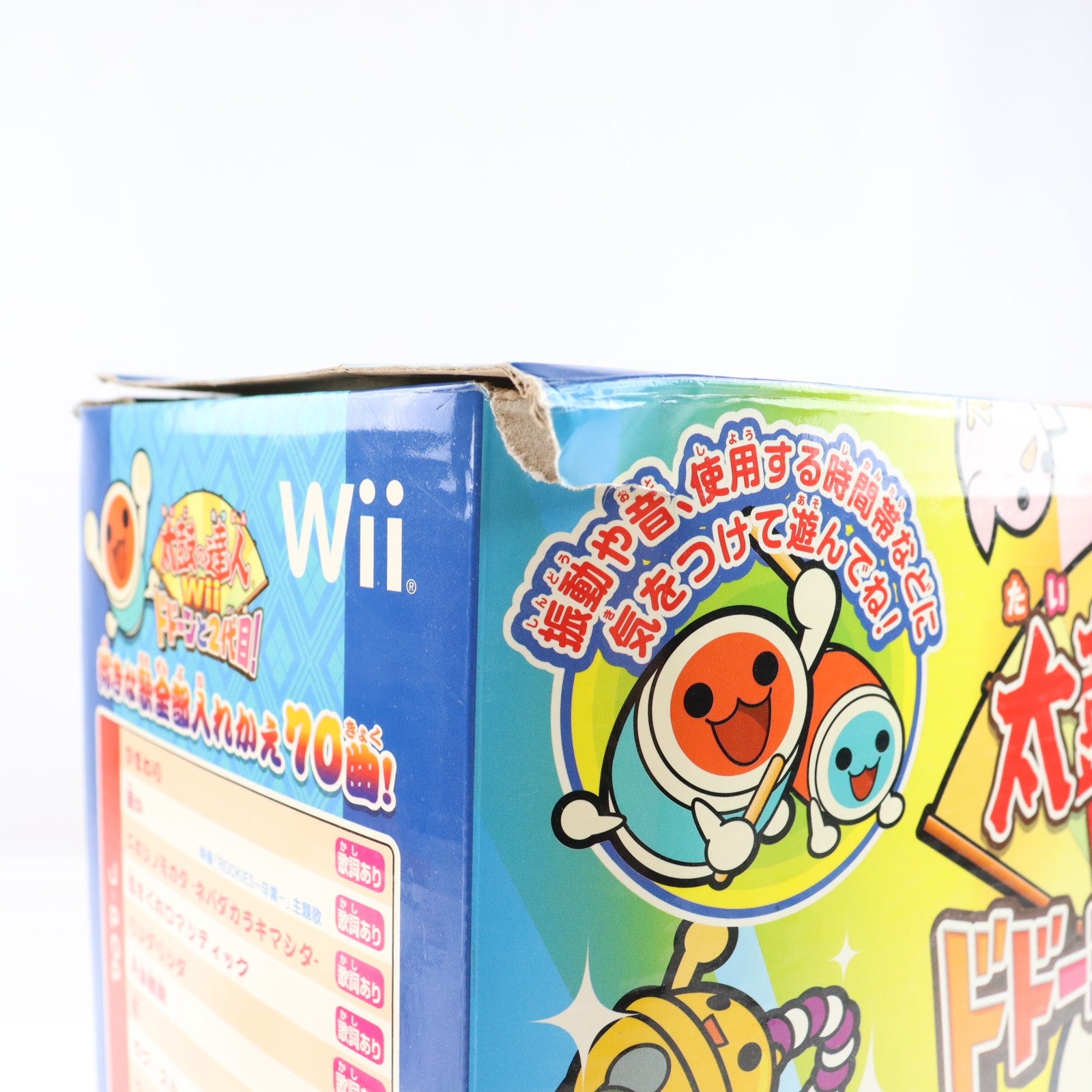 【中古即納】[ACC][Wii] 太鼓とバチ 太鼓の達人Wii/Wii U専用太鼓コントローラ バンダイナムコエンターテインメント(RVL-A-TC)(20081211)