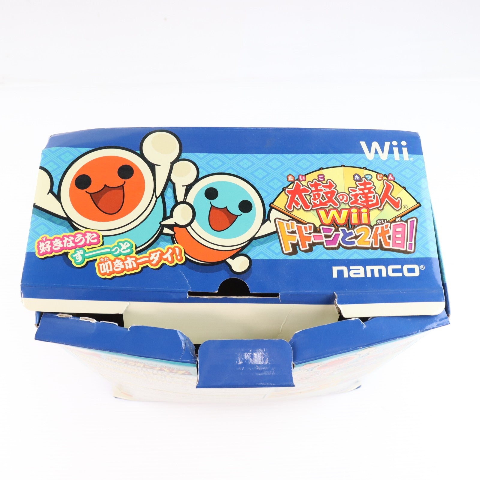 【中古即納】[ACC][Wii] 太鼓とバチ 太鼓の達人Wii/Wii U専用太鼓コントローラ バンダイナムコエンターテインメント(RVL-A-TC)(20081211)