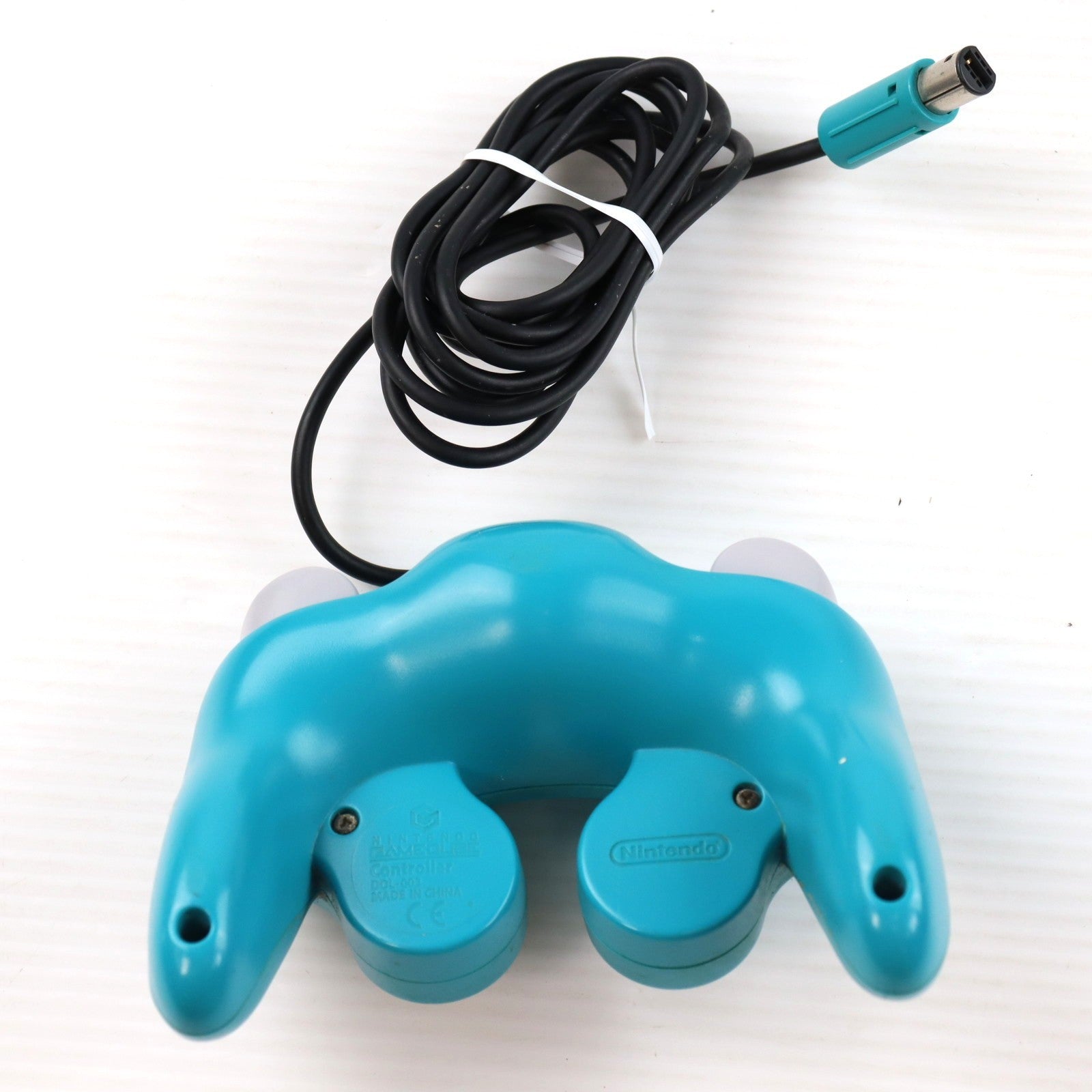 【中古即納】[ACC][GC] ニンテンドー ゲームキューブ コントローラ エメラルドブルー 任天堂(DOL-A-CEB)(20021205)