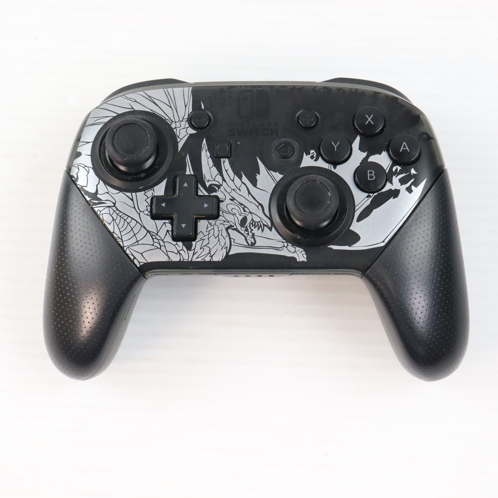 【中古即納】[ACC][Switch] Nintendo Switch Proコントローラー(ニンテンドースイッチ プロコントローラー) モンスターハンターライズ:サンブレイクエディション 任天堂(HAC-A-FSSKQ)(20220630)
