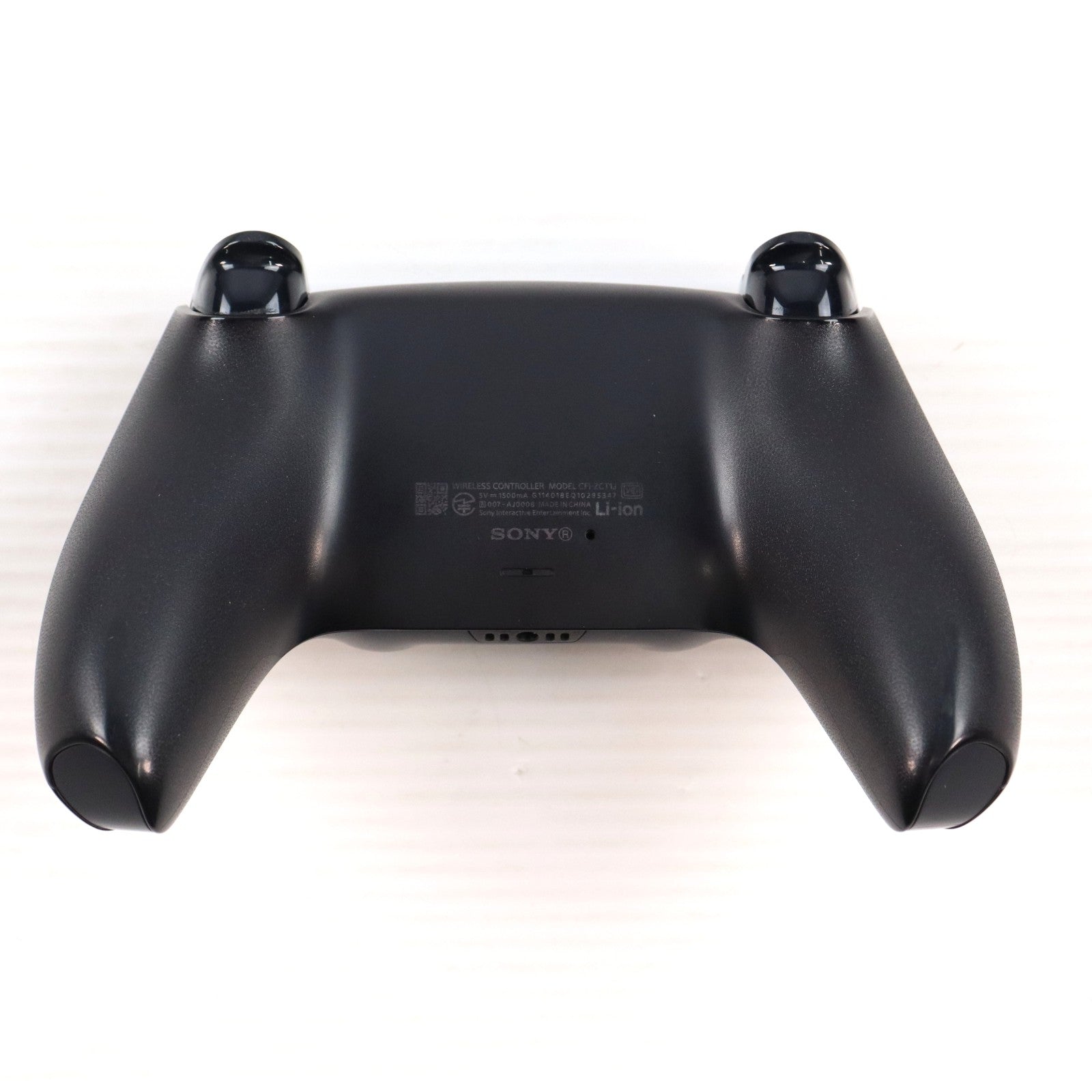 【中古即納】[ACC][PS5] DualSense(デュアルセンス) ワイヤレスコントローラー ミッドナイト ブラック SIE(CFI-ZCT1J01)(20210610)