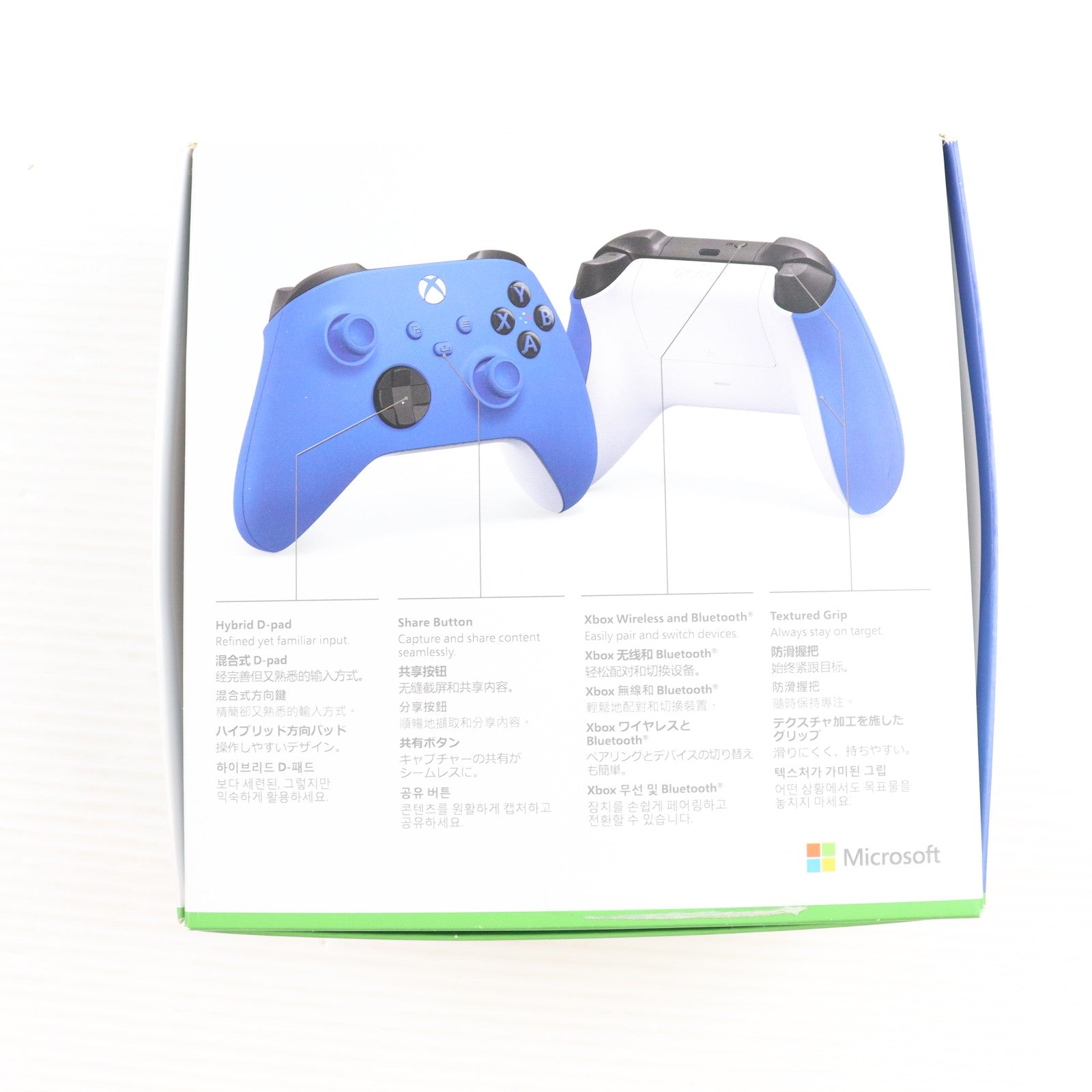 【中古即納】[ACC][XboxX/S] Xbox ワイヤレスコントローラー(ショックブルー) 日本マイクロソフト(QAU-00006)(20230331)