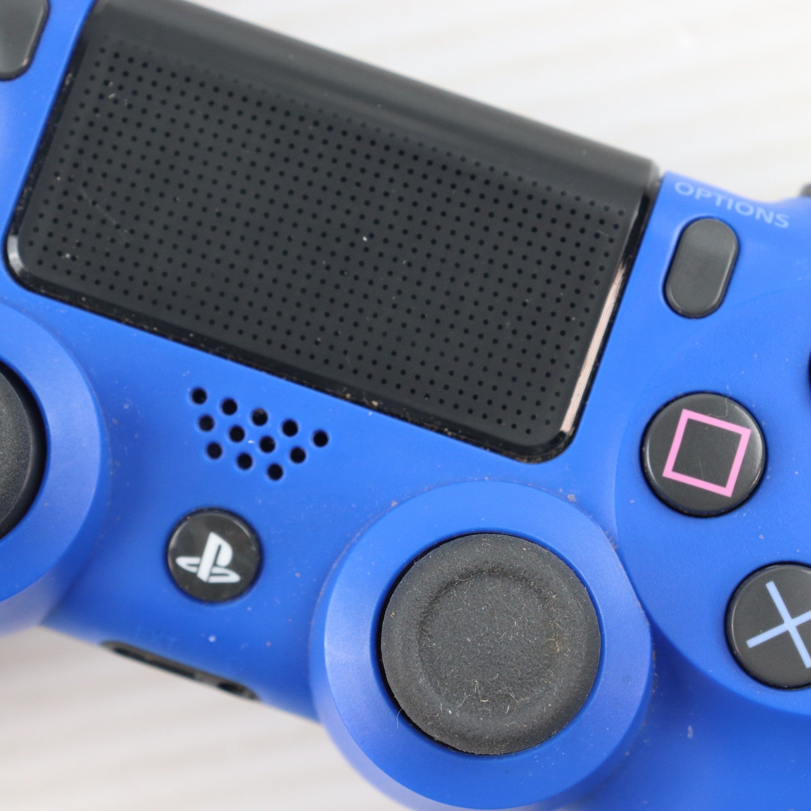 【中古即納】[ACC][PS4] ワイヤレスコントローラー DUALSHOCK4(デュアルショック4) ウェイブ・ブルー SIE(CUH-ZCT2J12)(20161110)