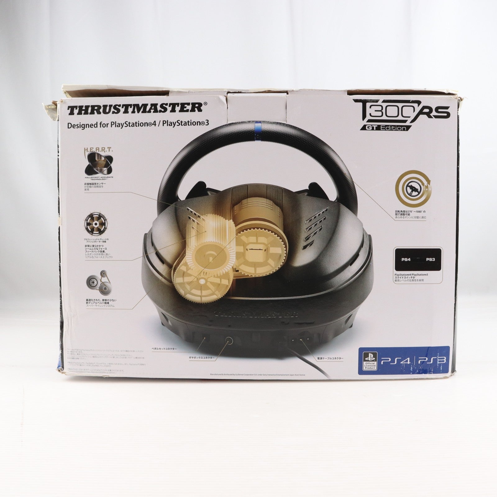 【中古即納】[ACC][PS4] THRUSTMASTER(スラストマスター) T300RS GT Edition ソニーライセンス商品 Thrustmaster(4160687)(20170127)
