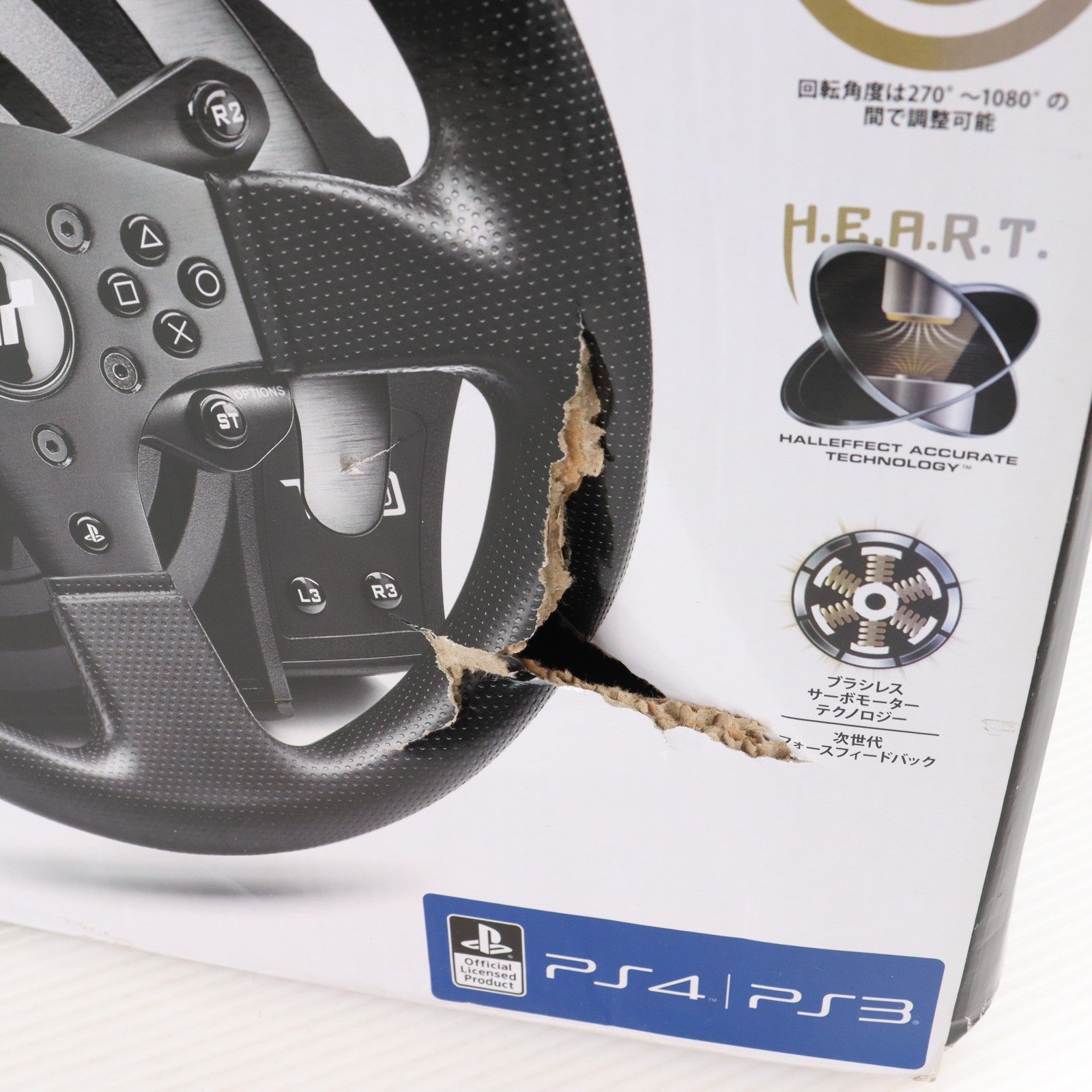 【中古即納】[ACC][PS4] THRUSTMASTER(スラストマスター) T300RS GT Edition ソニーライセンス商品 Thrustmaster(4160687)(20170127)