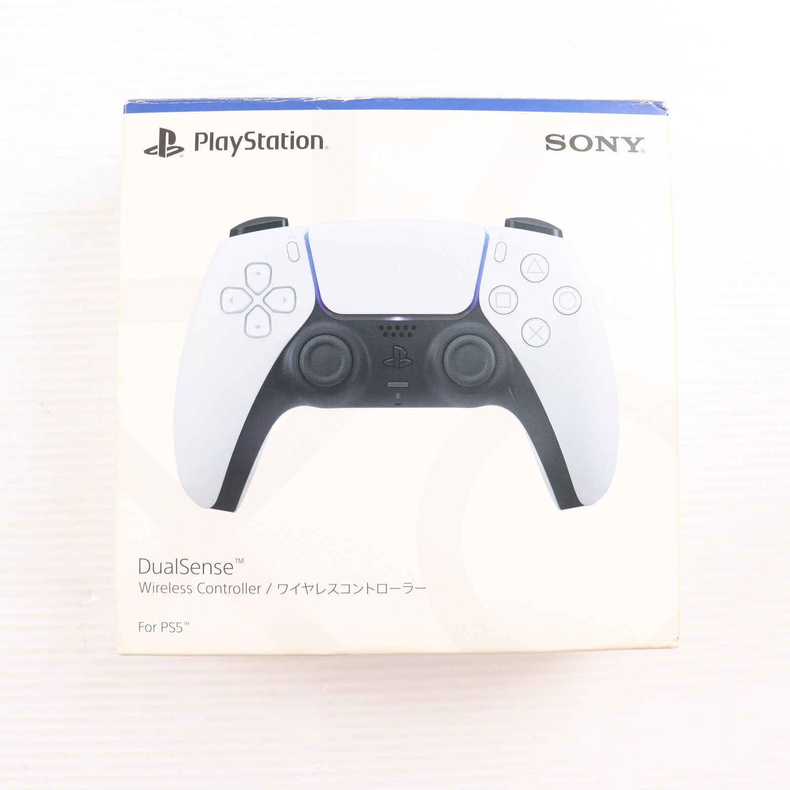【中古即納】[ACC][PS5] DualSense(デュアルセンス) ワイヤレスコントローラー SIE(CFI-ZCT1J)(20201112)