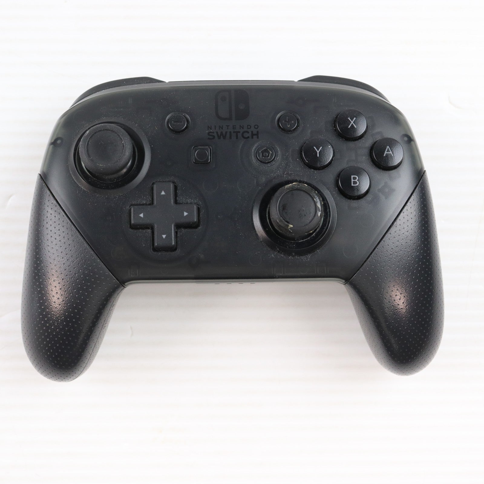 【中古即納】[ACC][Switch] (USB充電ケーブル無し) Nintendo Switch Proコントローラー(ニンテンドースイッチ プロコントローラー) 任天堂(HAC-A-FSSKA)(20170303)