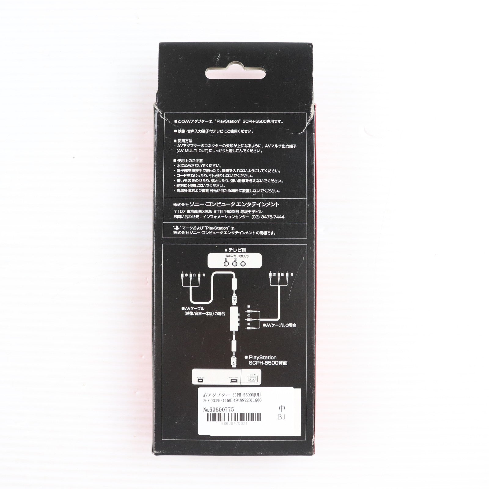 【中古即納】[ACC][PS] AVアダプター SCPH-5500専用 SCE(SCPH-1160)(19970425)