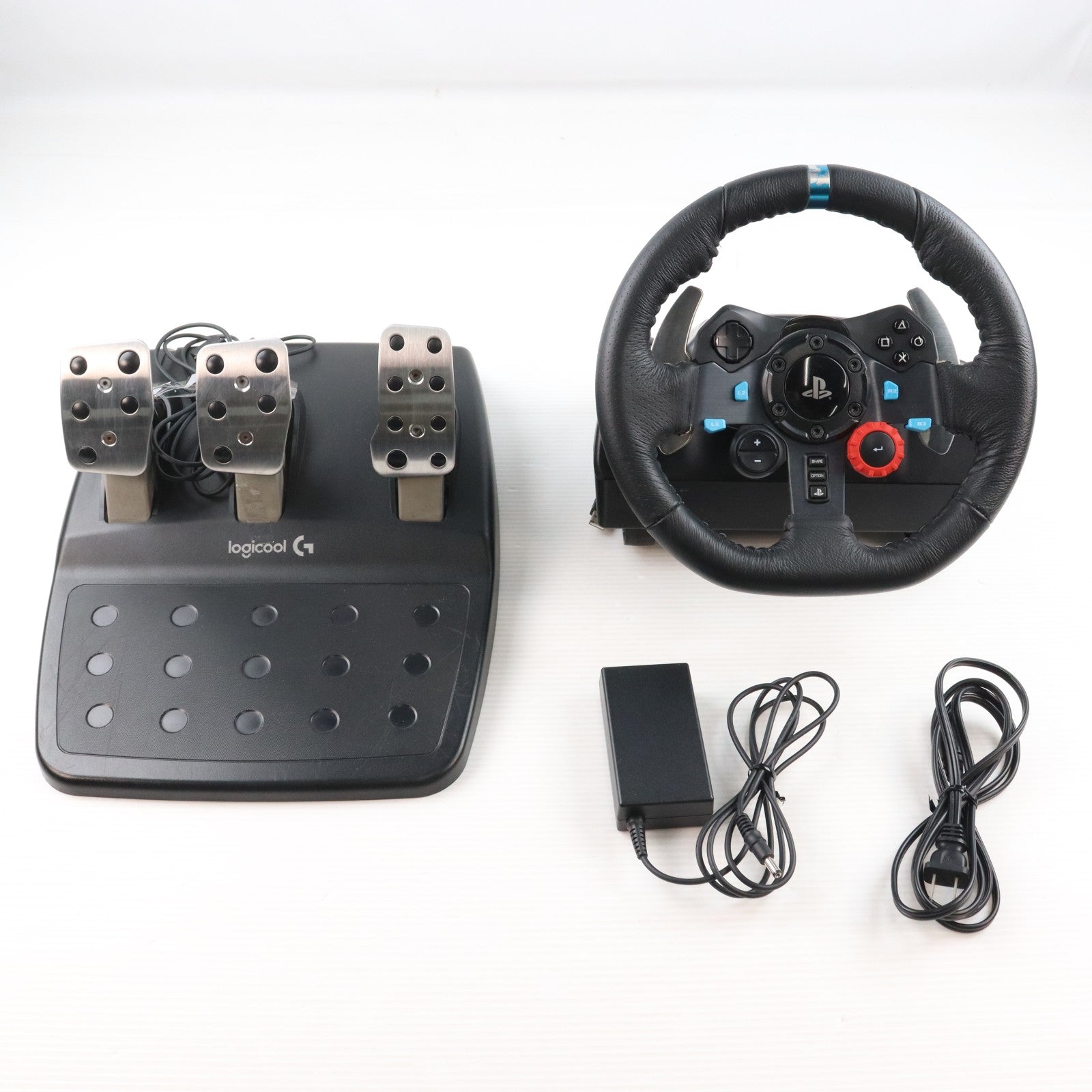 【中古即納】[ACC][PS4] G29 ドライビングフォース ソニーライセンス商品 Logicool(ロジクール)(LPRC-15000)(20150625)