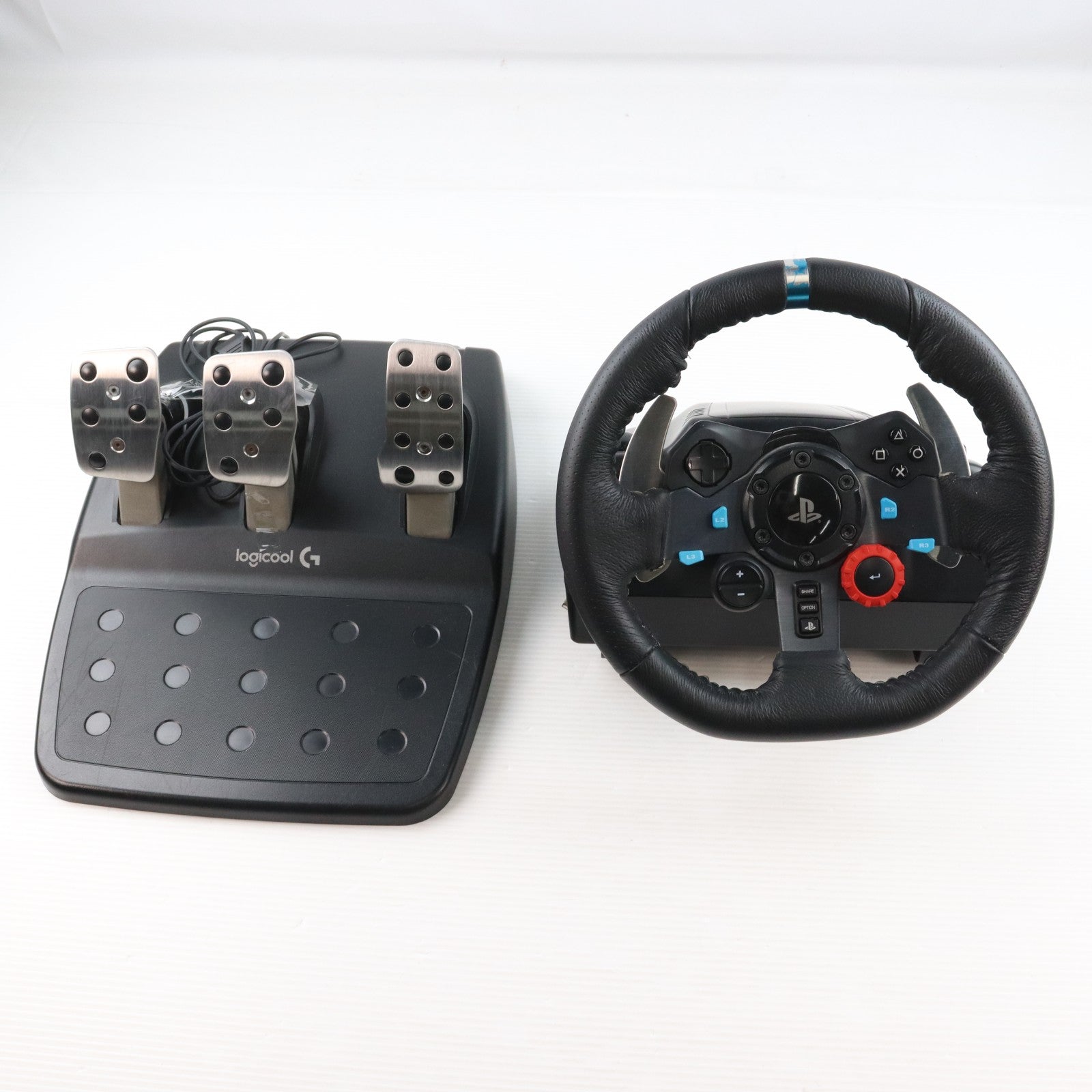 【中古即納】[ACC][PS4] G29 ドライビングフォース ソニーライセンス商品 Logicool(ロジクール)(LPRC-15000)(20150625)