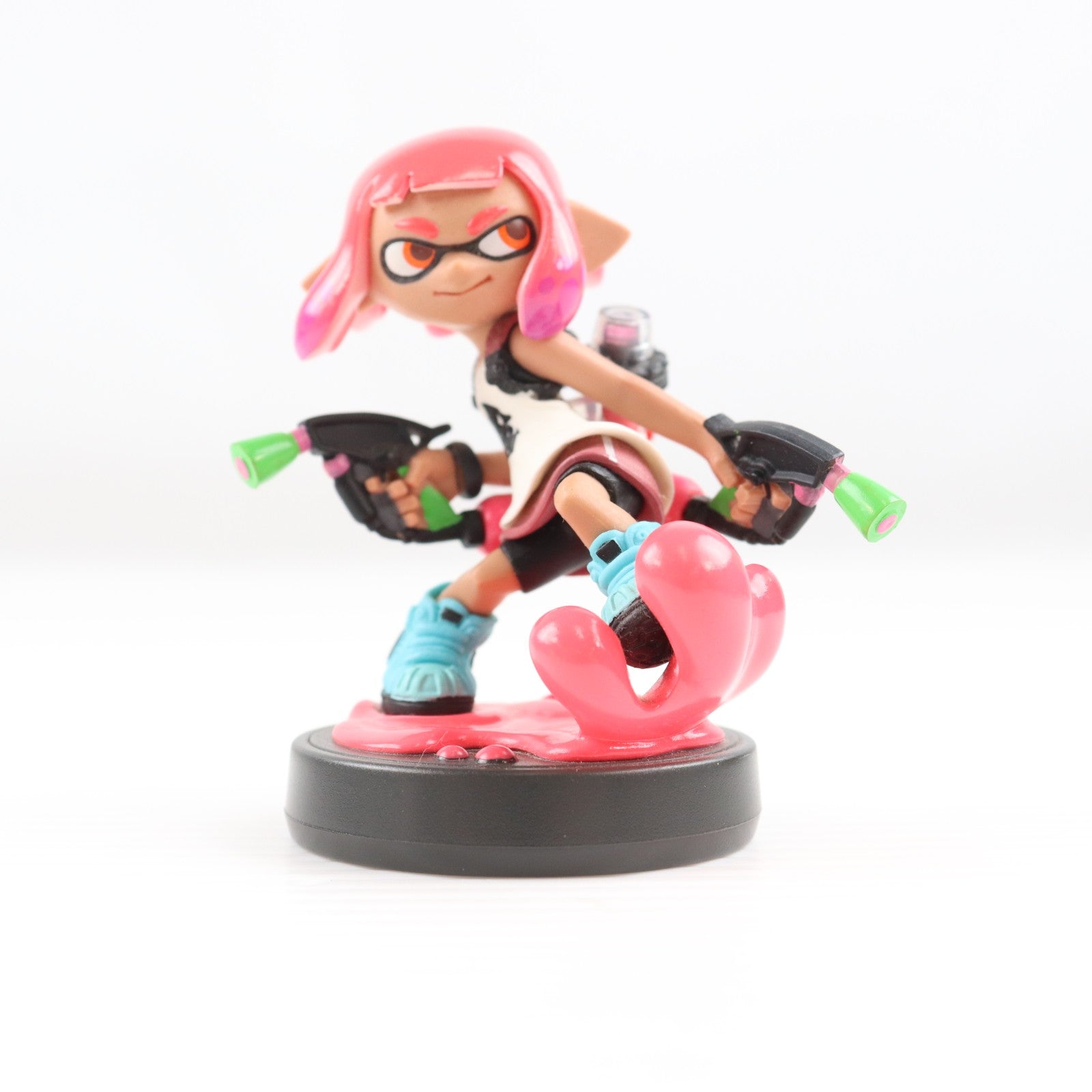 【中古即納】[ACC][Switch] amiibo(アミーボ) ガール【ネオンピンク】(スプラトゥーンシリーズ) 任天堂(NVL-C-AEAJ)(20170721)