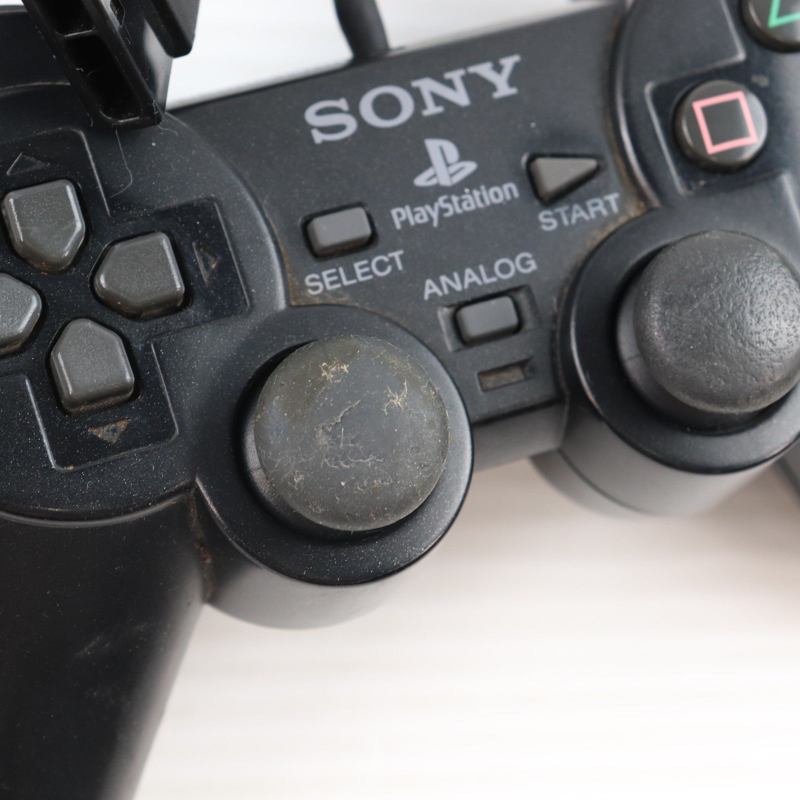 【中古即納】[ACC][PS2] アナログコントローラ デュアルショック2(DUALSHOCK2) ゼン・ブラック SCE(SCPH-10010BI)(20020801)