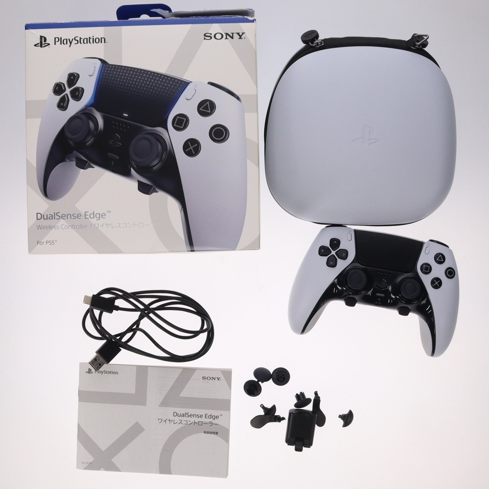 【中古即納】[ACC][PS5] DualSense Edge&trade;(デュアルセンス エッジ) ワイヤレスコントローラー SIE(CFI-ZCP1J)(20230126)