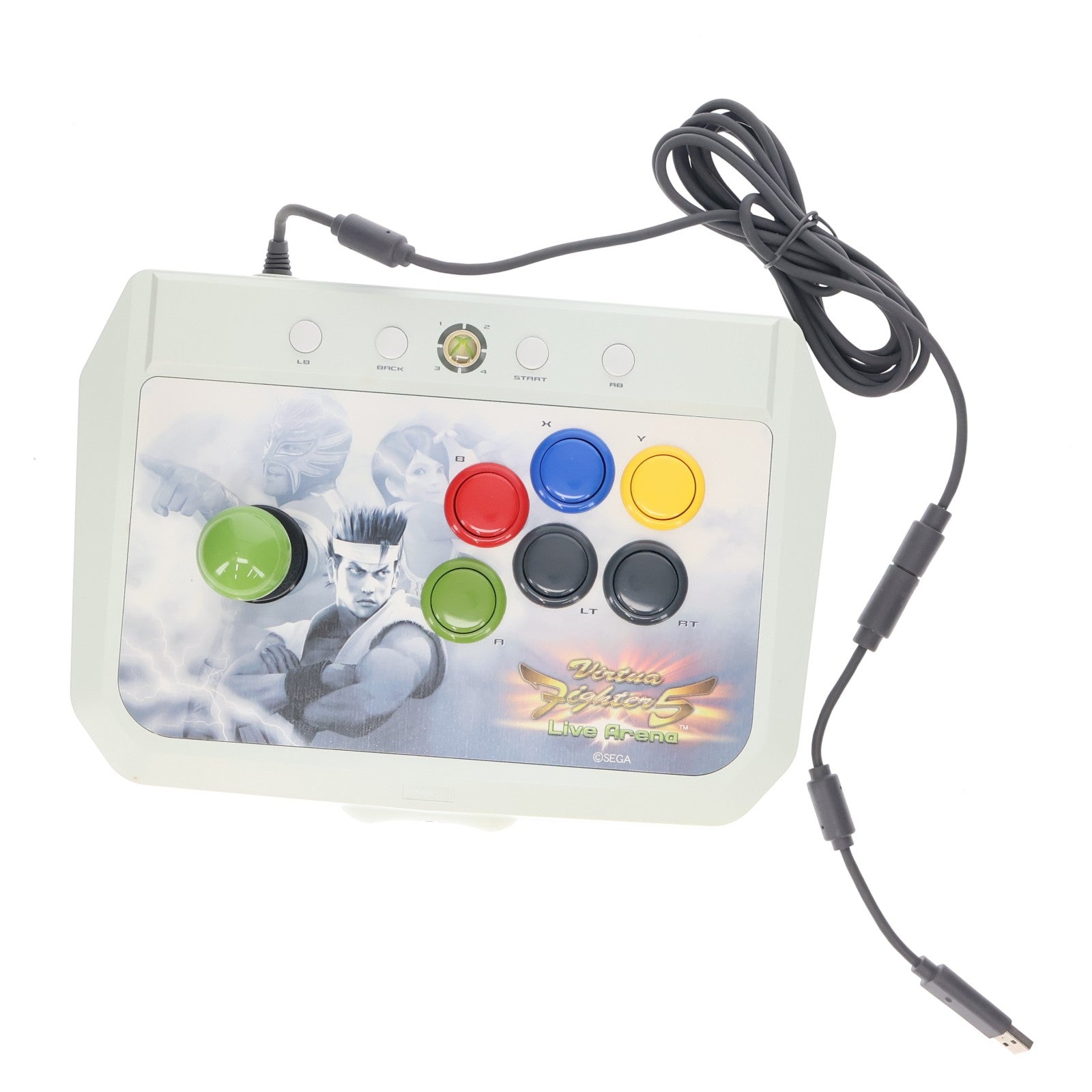 【中古即納】[ACC][Xbox360] バーチャファイター5 Live Arena(ライブアリーナ) スティック マイクロソフトライセンス商品 HORI(HX3-22)(20071206)