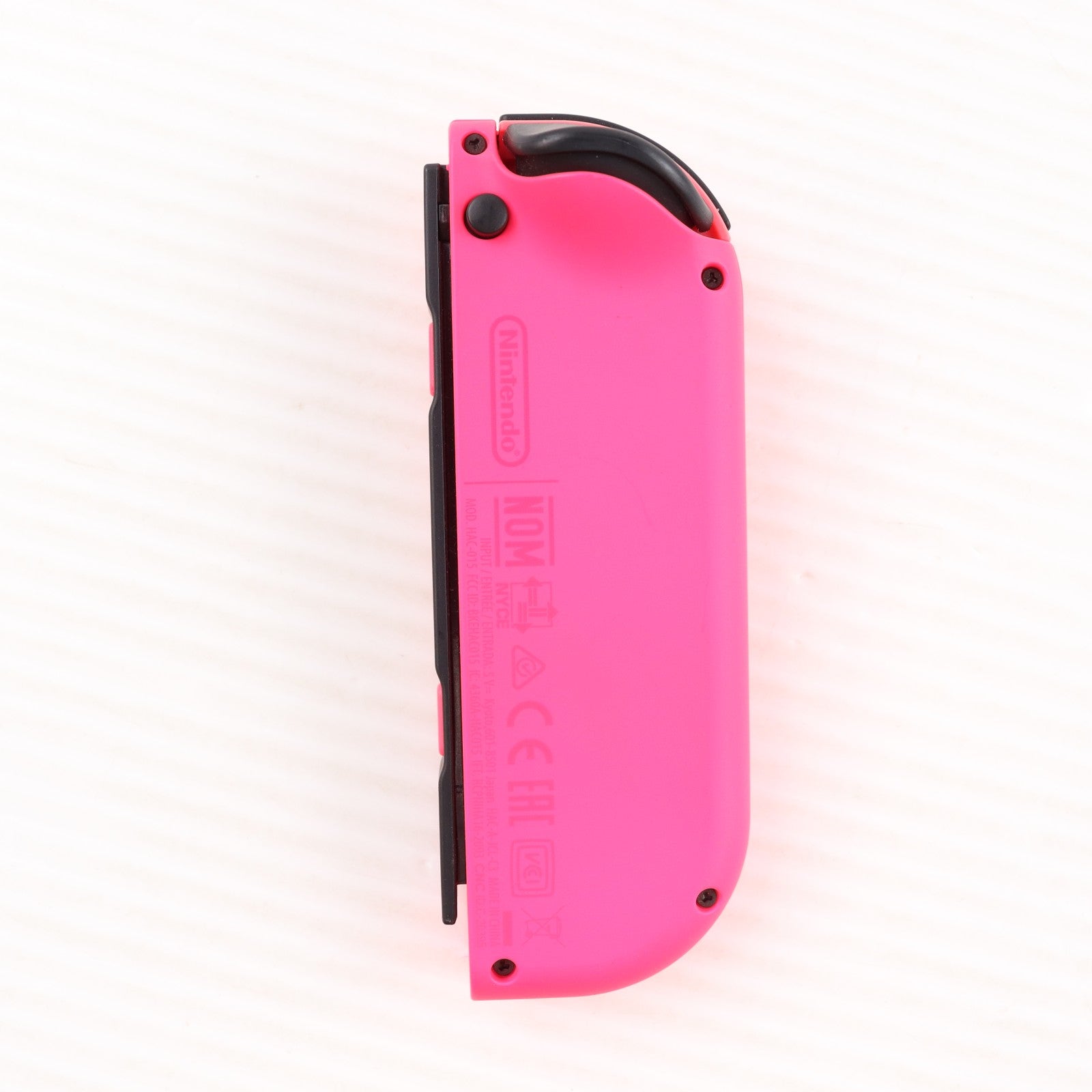 【中古即納】[ACC][Switch] (単品) Joy-Con(L) ネオンピンク(ジョイコンL ネオンピンク) 任天堂(HAC-A-JAQAA)(20170303)