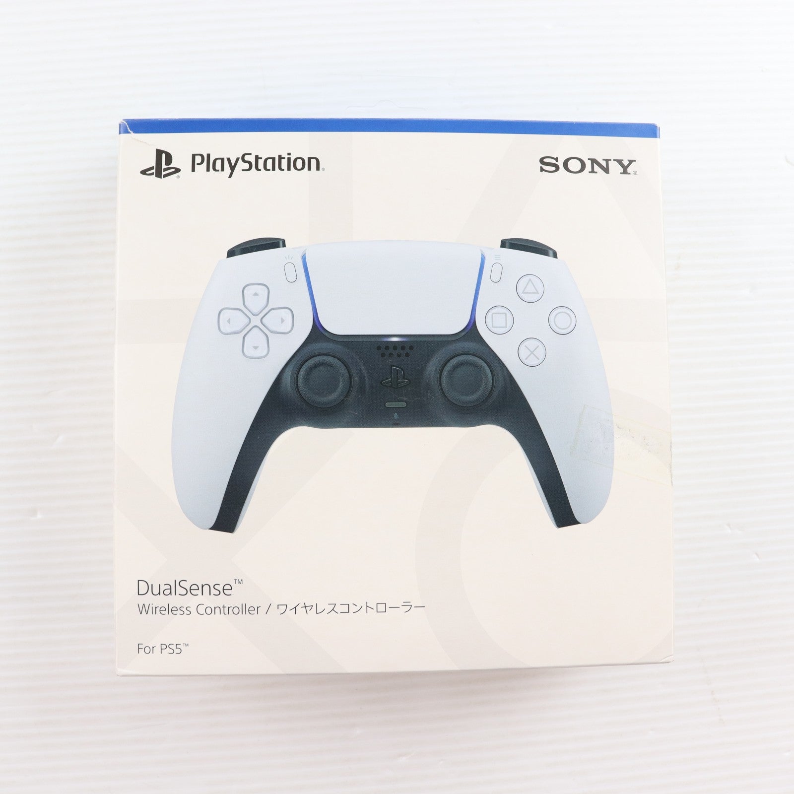 【中古即納】[ACC][PS5] DualSense(デュアルセンス) ワイヤレスコントローラー SIE(CFI-ZCT1J)(20201112)