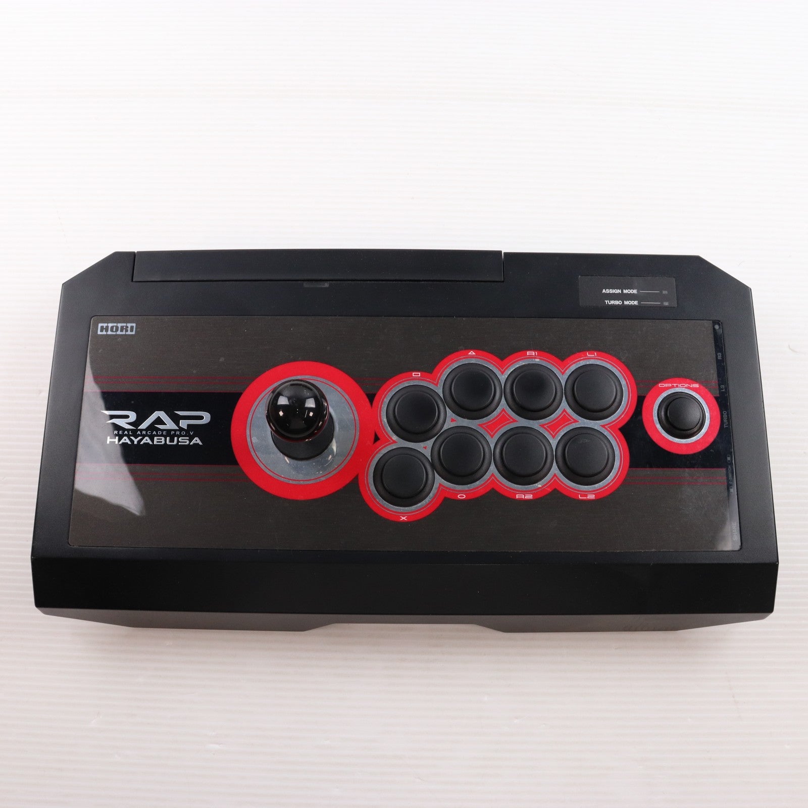 【中古即納】[ACC][PS4] リアルアーケードPro.V HAYABUSA(リアルアーケードプロVハヤブサ) for PlayStation(R)4/PlayStation(R)3/PC ホリ(PS4-046)(20151201)