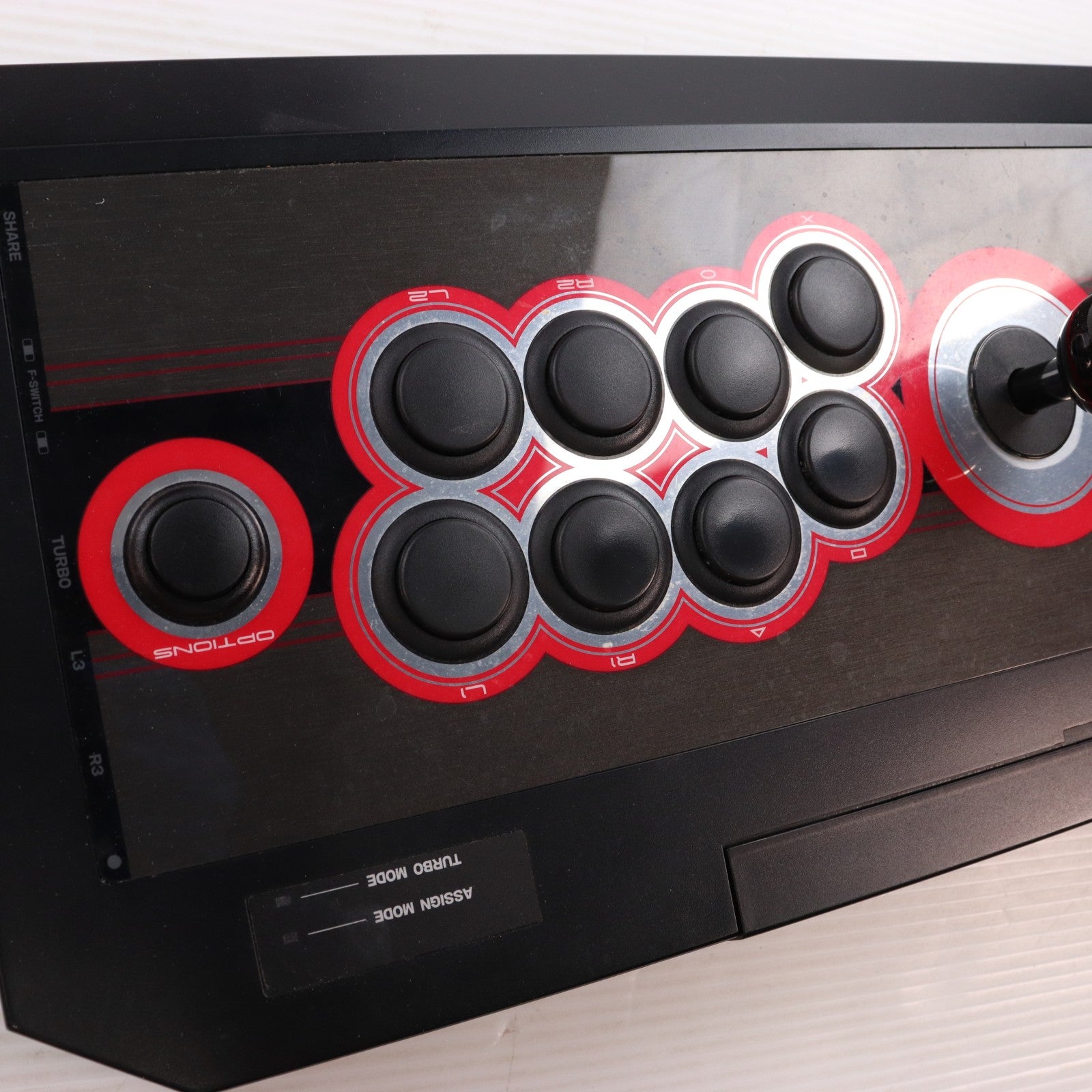 【中古即納】[ACC][PS4] リアルアーケードPro.V HAYABUSA(リアルアーケードプロVハヤブサ) for PlayStation(R)4/PlayStation(R)3/PC ホリ(PS4-046)(20151201)