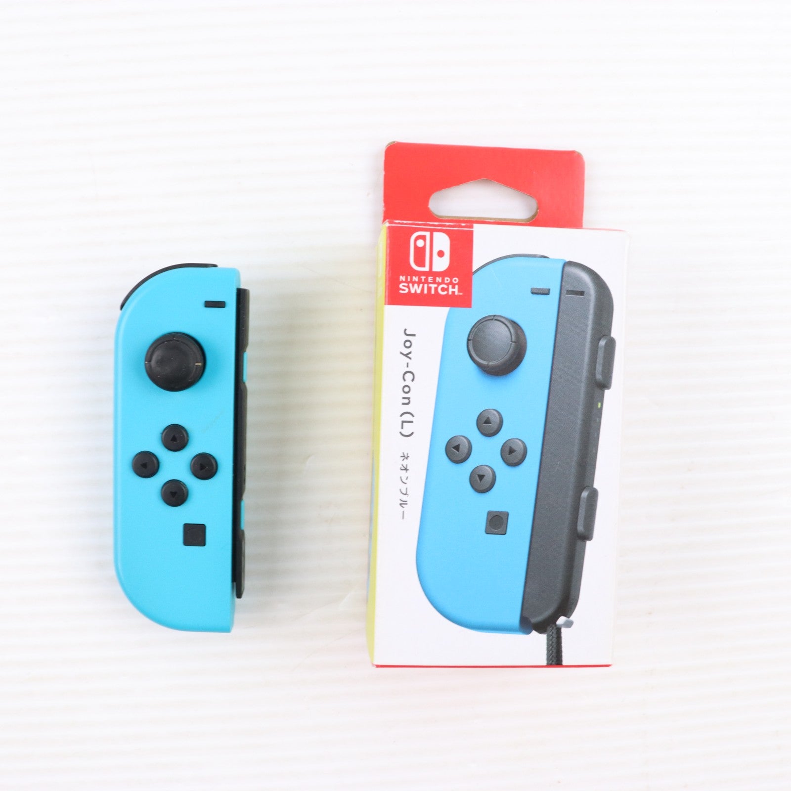 【中古即納】[ACC][Switch] Joy-Con(L) ネオンブルー(ジョイコンL ネオンブルー) 任天堂(HAC-A-JLBAA)(20170303)