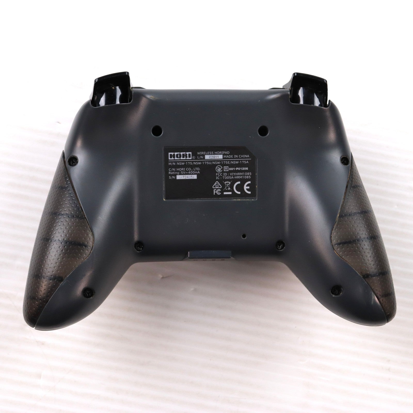 【中古即納】[ACC][Switch] ワイヤレスホリパッド for Nintendo Switch(ニンテンドースイッチ) グレー 任天堂ライセンス商品 HORI(NSW-175)(20190531)