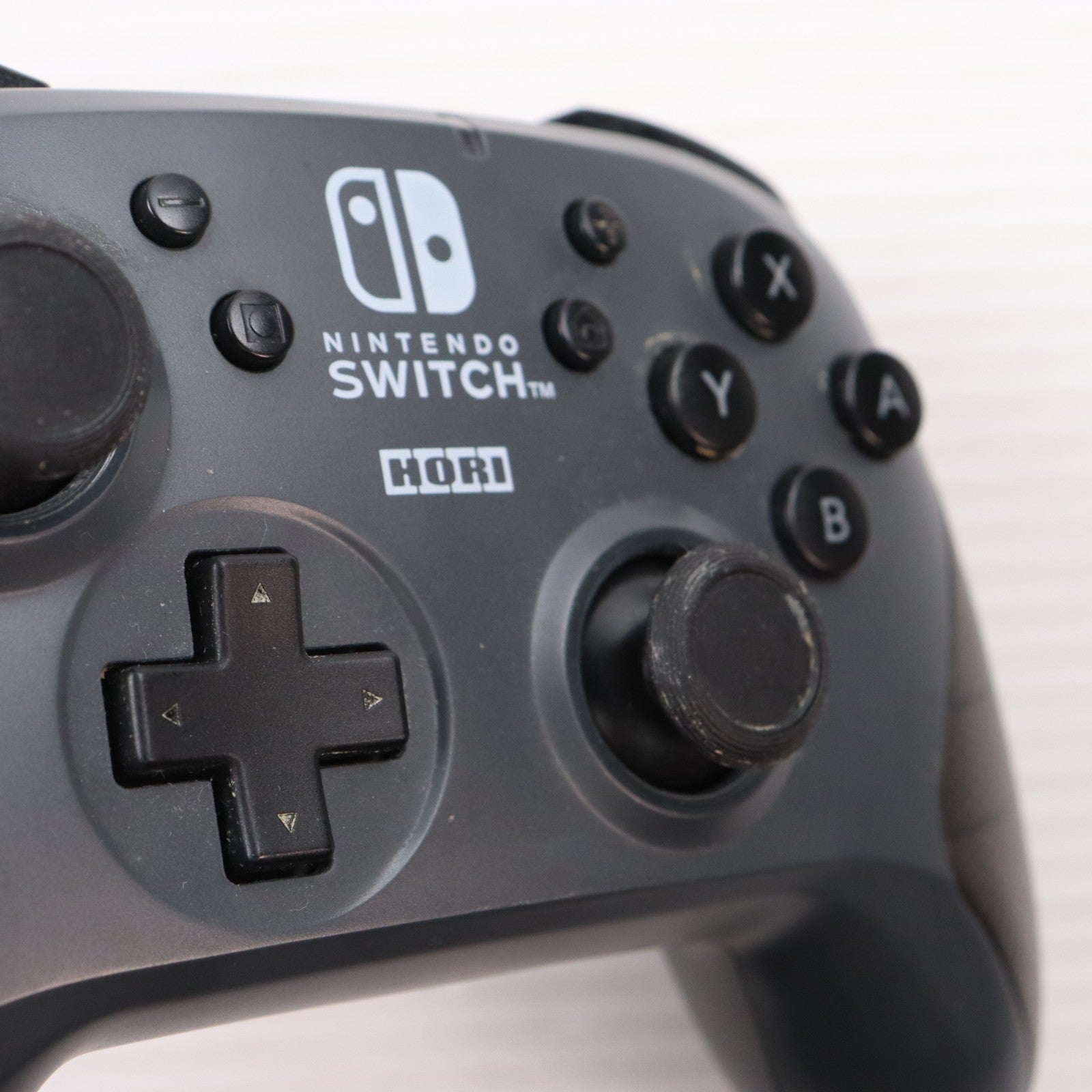 【中古即納】[ACC][Switch] ワイヤレスホリパッド for Nintendo Switch(ニンテンドースイッチ) グレー 任天堂ライセンス商品 HORI(NSW-175)(20190531)