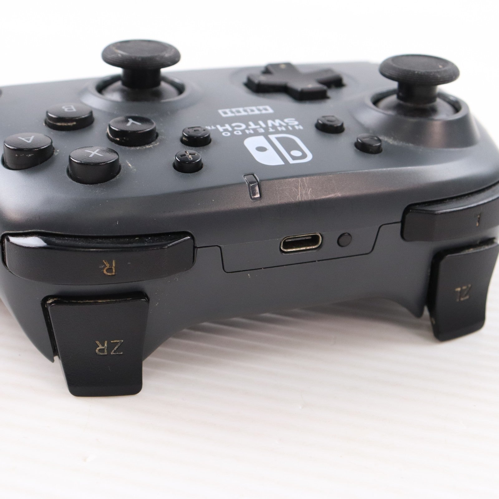 【中古即納】[ACC][Switch] ワイヤレスホリパッド for Nintendo Switch(ニンテンドースイッチ) グレー 任天堂ライセンス商品 HORI(NSW-175)(20190531)