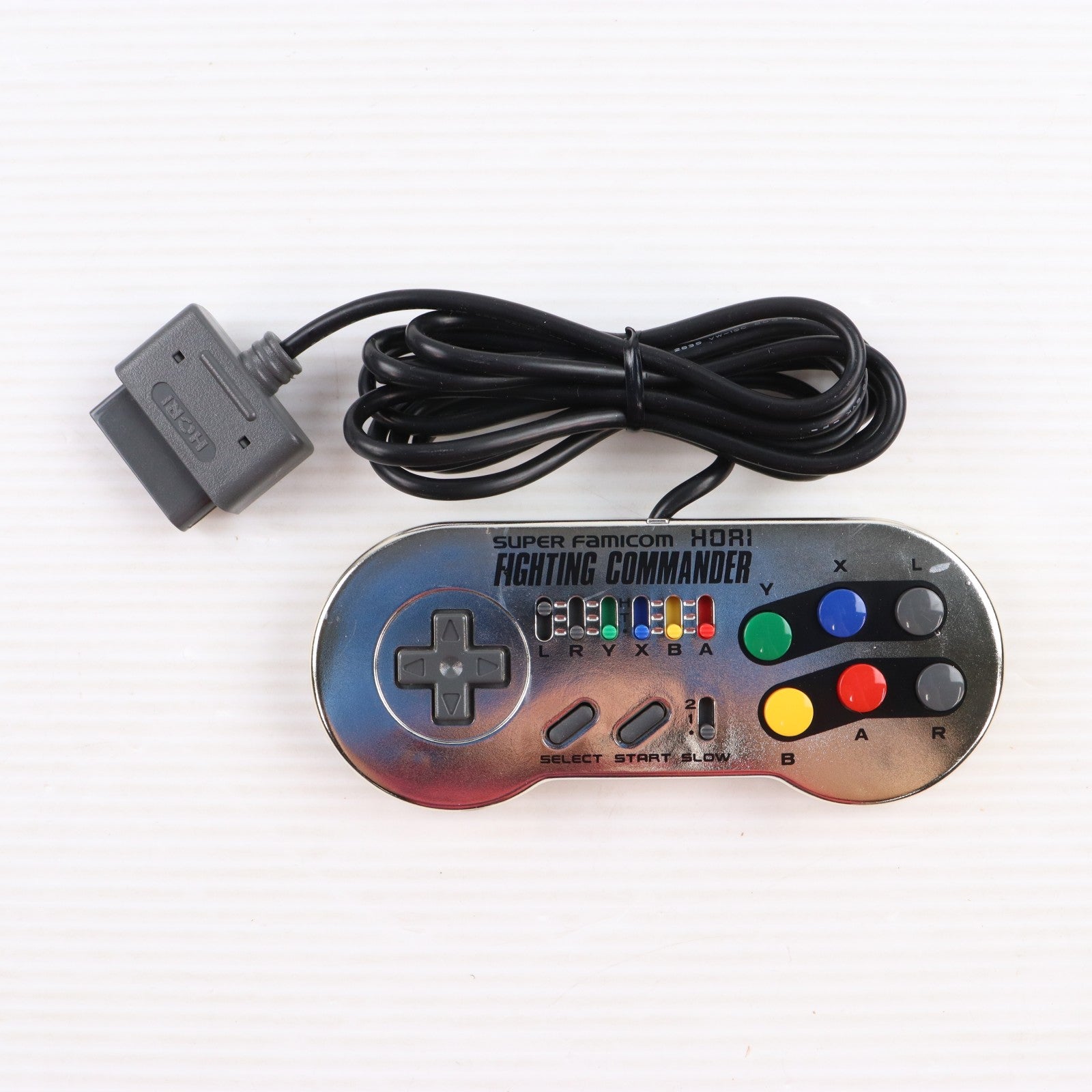 【中古即納】[ACC][SFC] ファイティングコマンダーgold(ゴールド) 任天堂ライセンス商品 HORI(HSJ-14)(19930601)