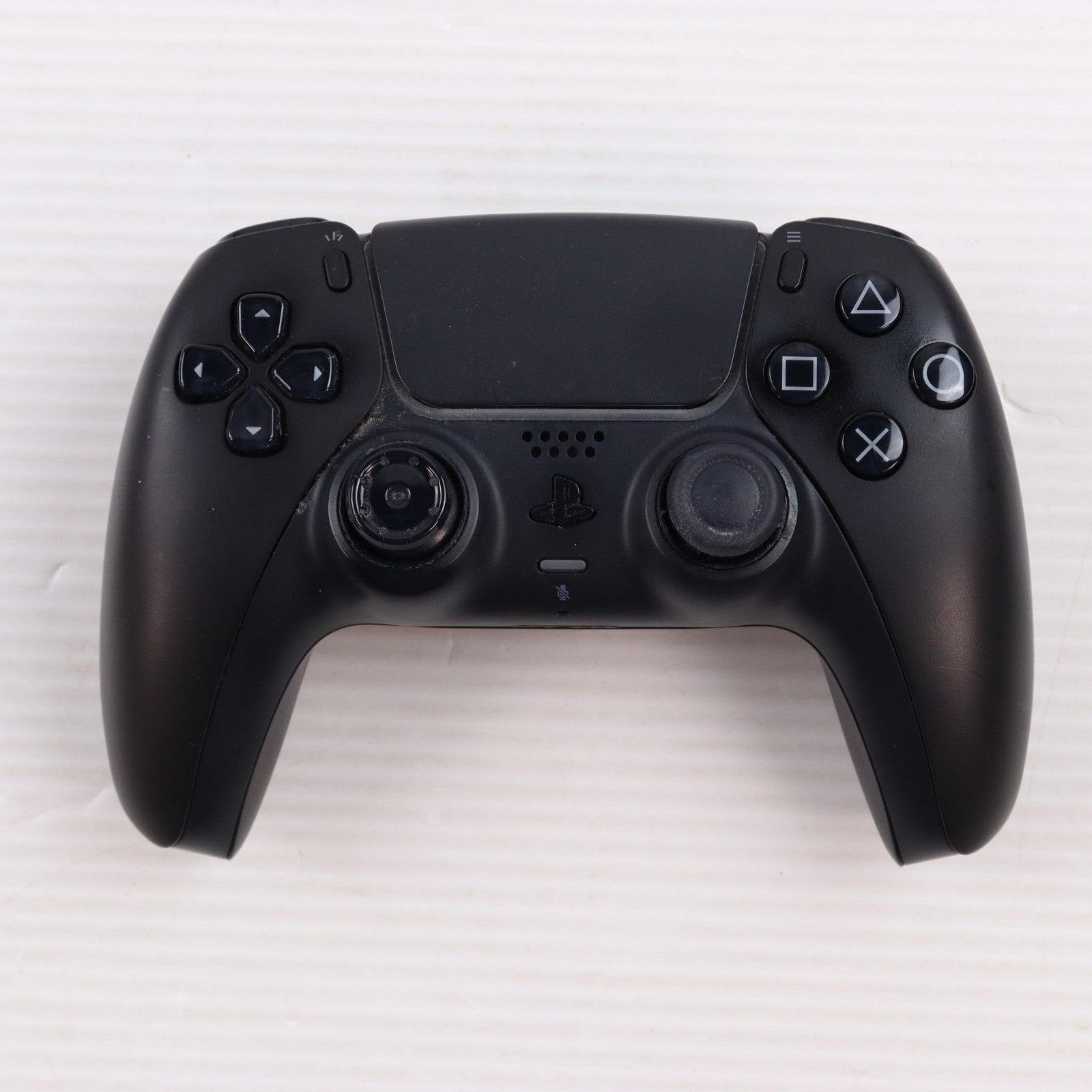 【中古即納】[ACC][PS5] DualSense(デュアルセンス) ワイヤレスコントローラー ミッドナイト ブラック SIE(CFI-ZCT1J01)(20210610)