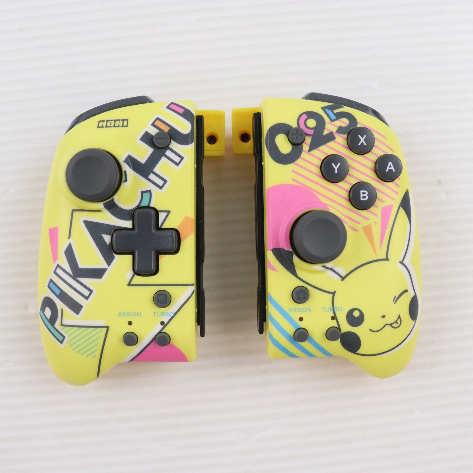 【中古即納】[ACC][Switch] グリップコントローラー for Nintendo Switch(ニンテンドースイッチ) ピカチュウPOP 任天堂ライセンス商品 HORI(NSW-254)(20201128)