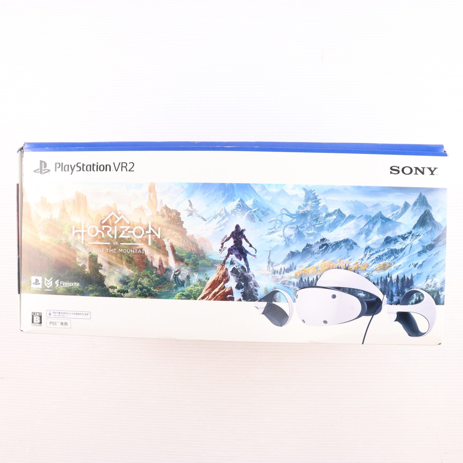 【中古即納】[ACC][PS5] PlayStation VR2(プレイステーションVR2) Horizon Call of the Mountain(ホライゾン コール・オブ・ザ・マウンテン) 同梱版 SIE(CFIJ-17001)(20230222)