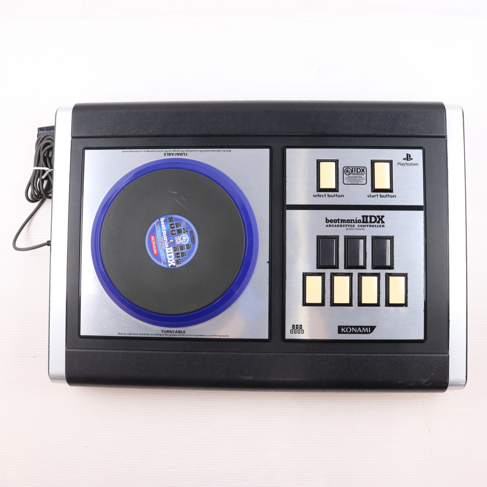 【中古即納】[ACC][PS2] beatmania IIDX アーケードスタイル コントローラ コナミ(RU038)(20040919)